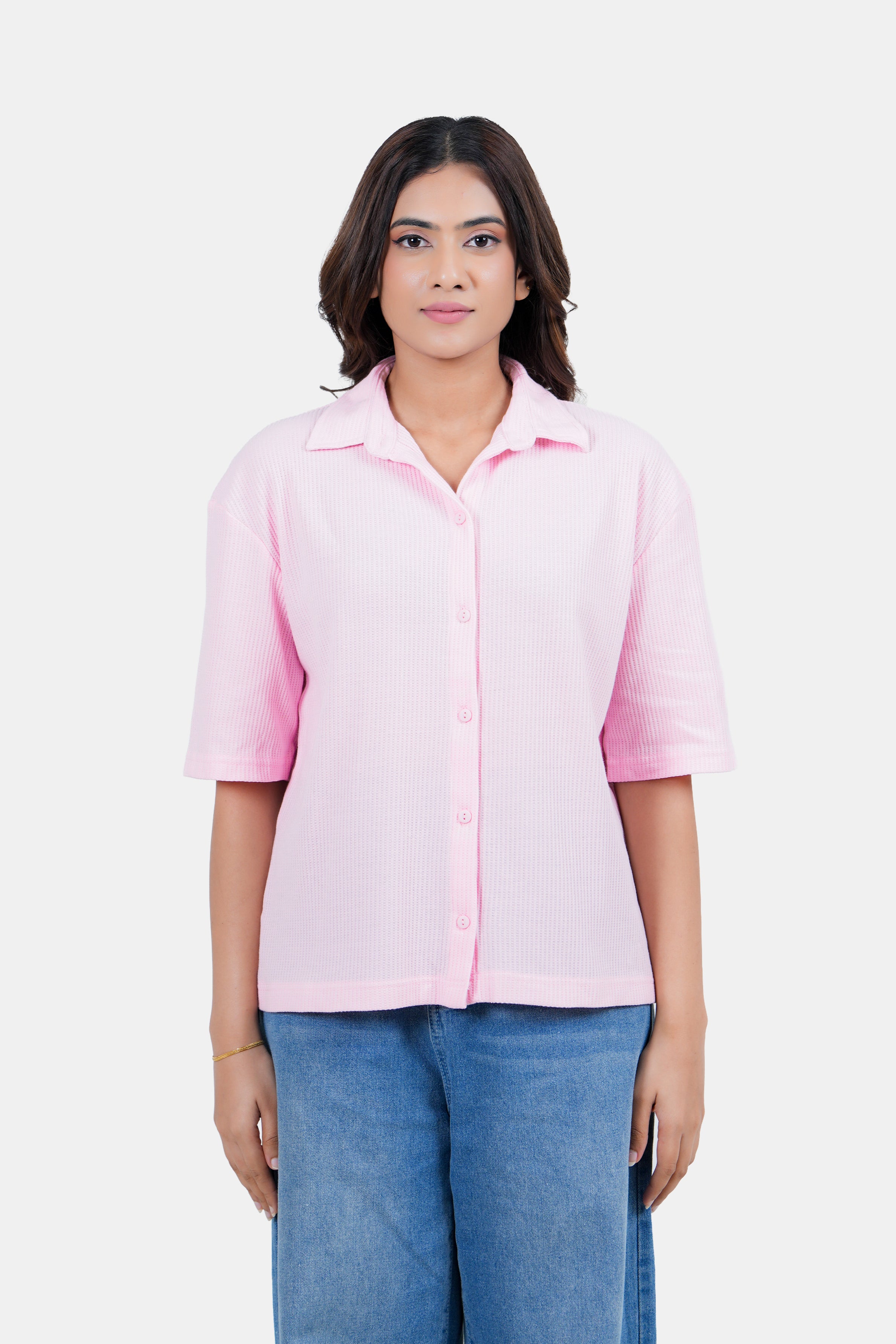 Modano Women's Short Sleeve Shirt - Casual Wear