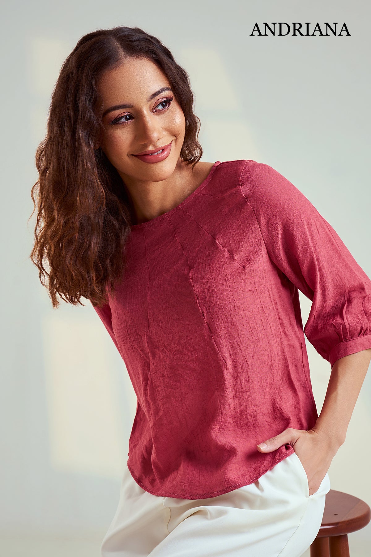 Andriana Women's Office Top