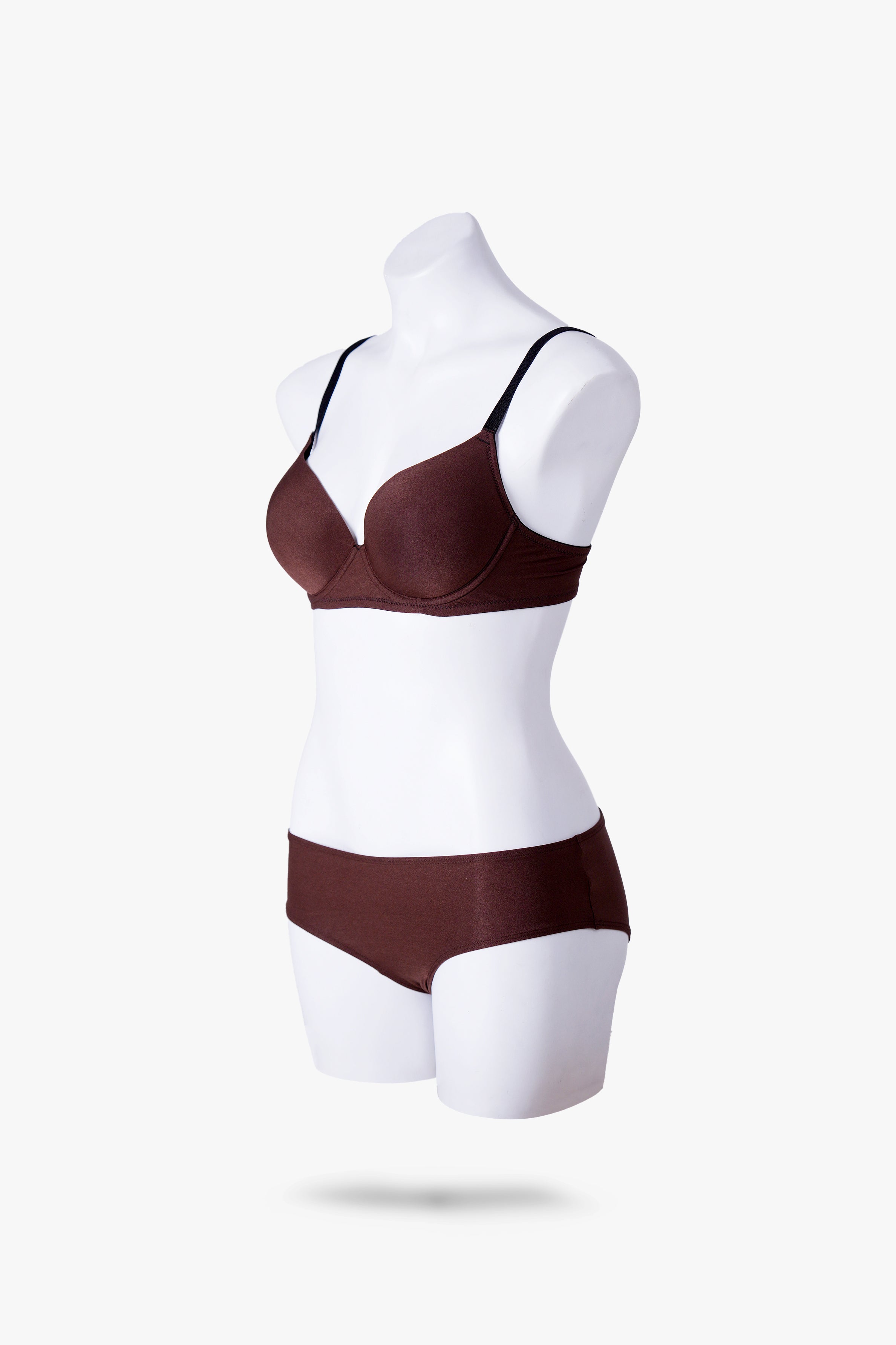 Envogue Light Brown Plain Bra