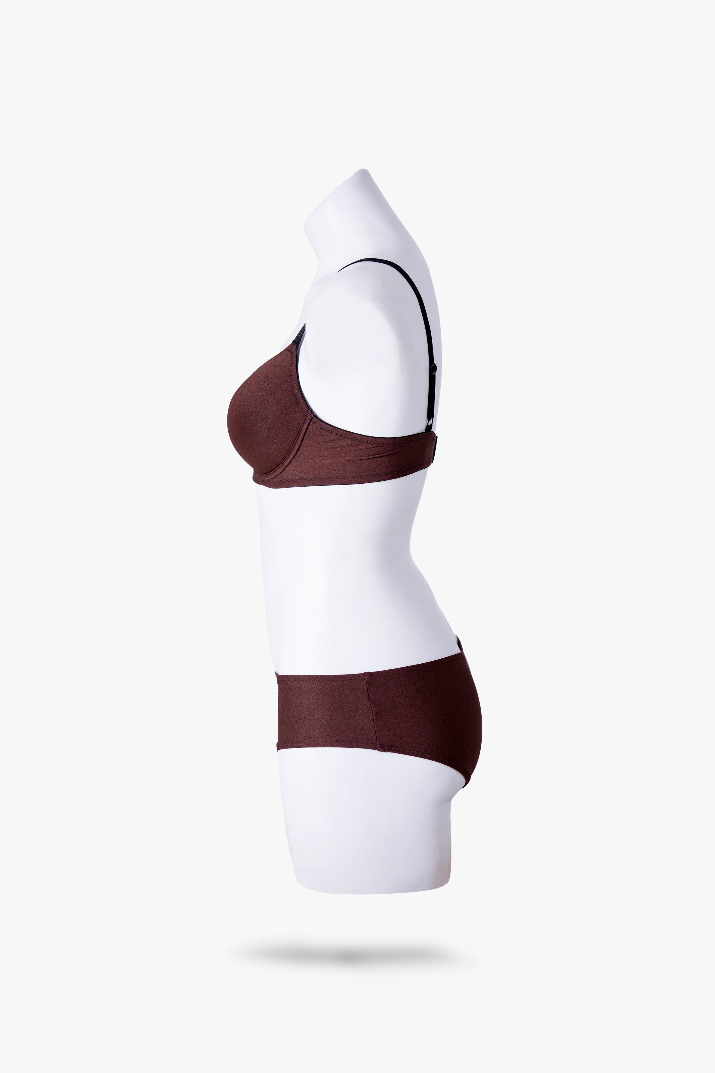 Envogue Light Brown Plain Bra