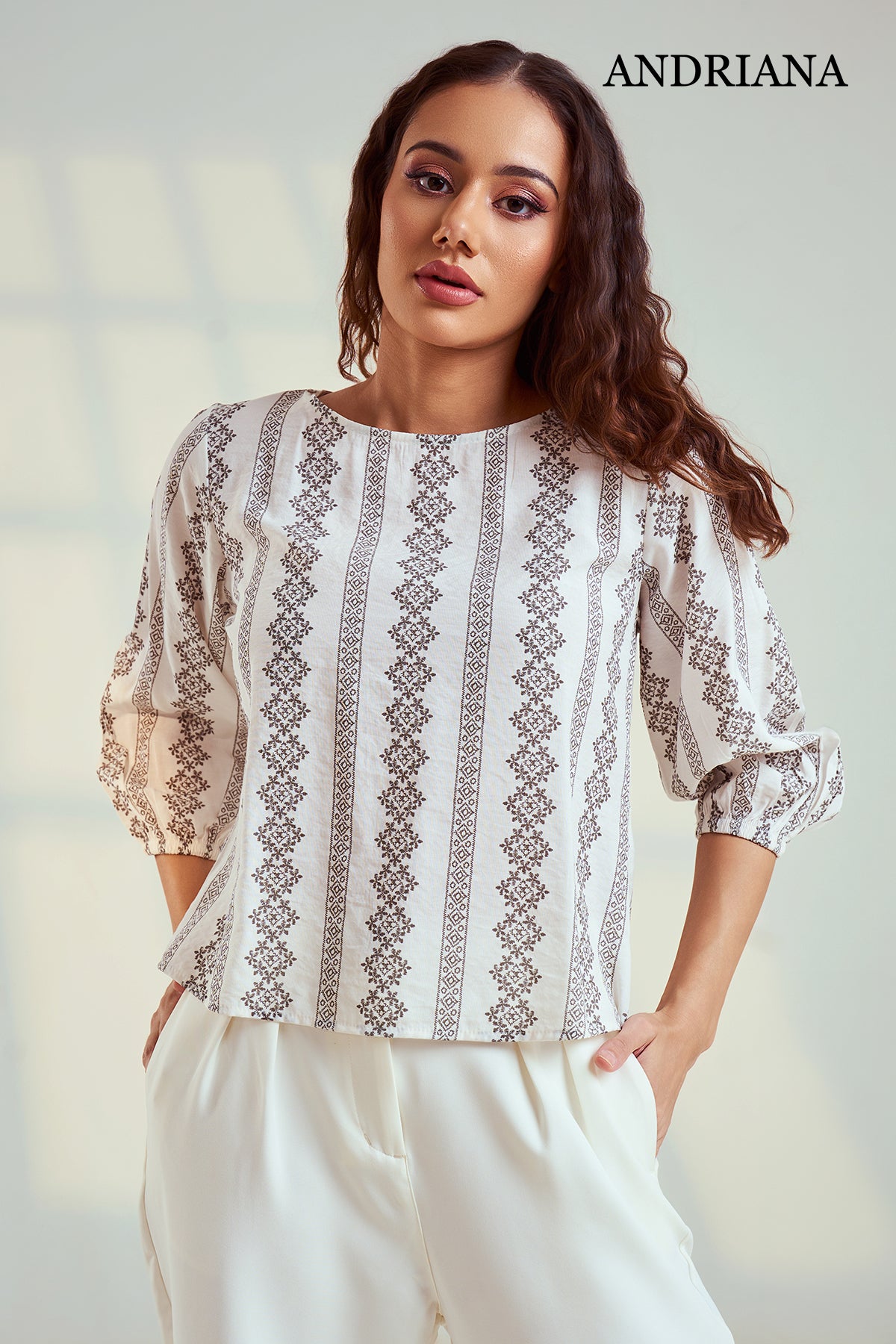 Andriana Women's Office Top