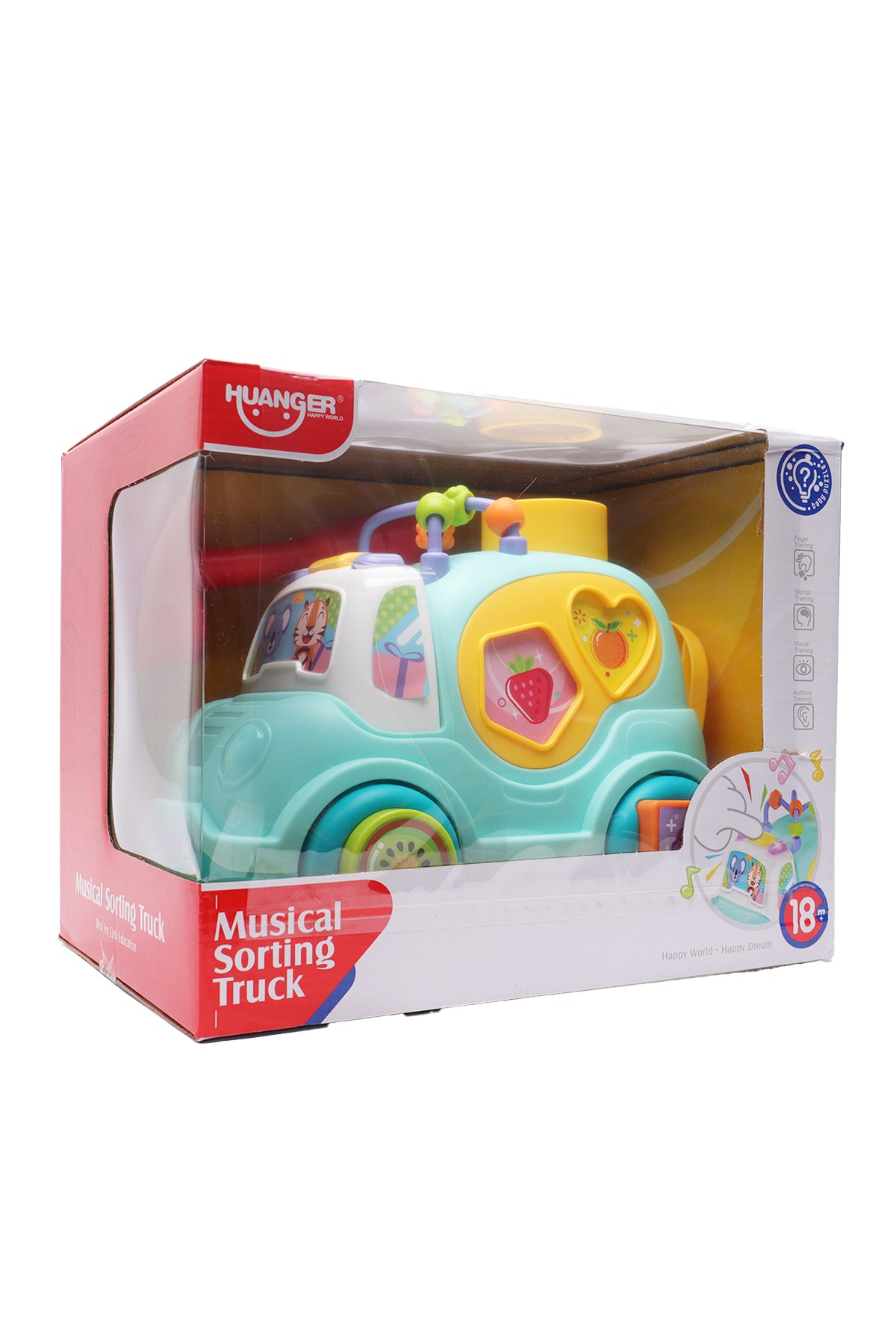 Huanger Baby Cartoon Block Car