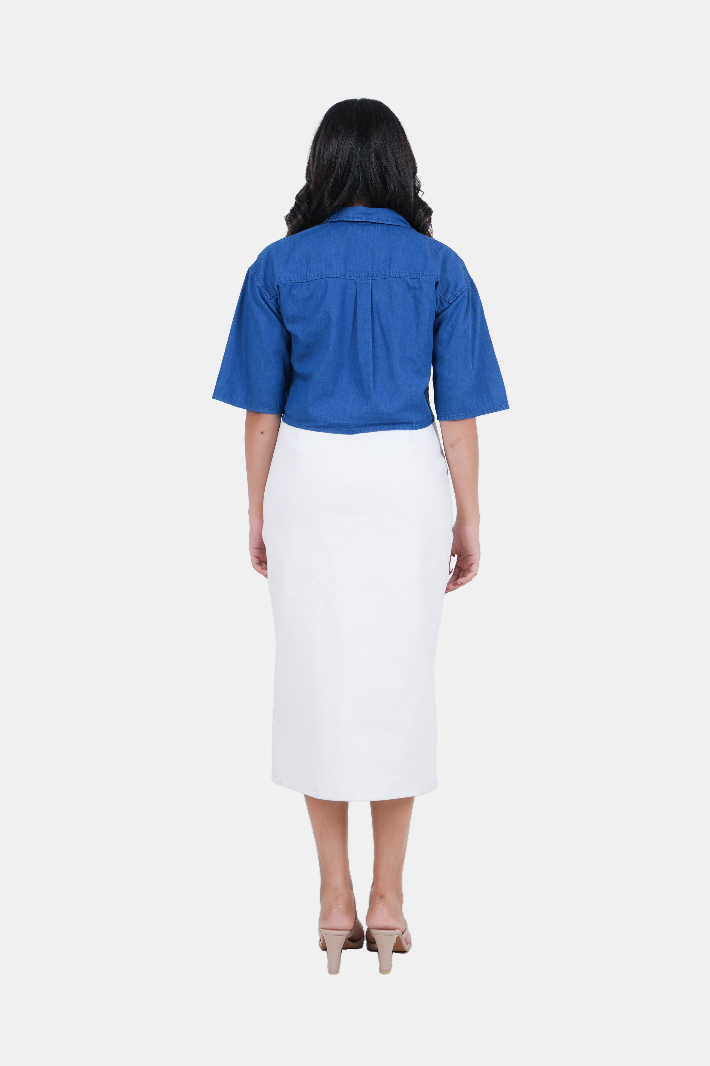 Modano Classic Denim Women's Blouse