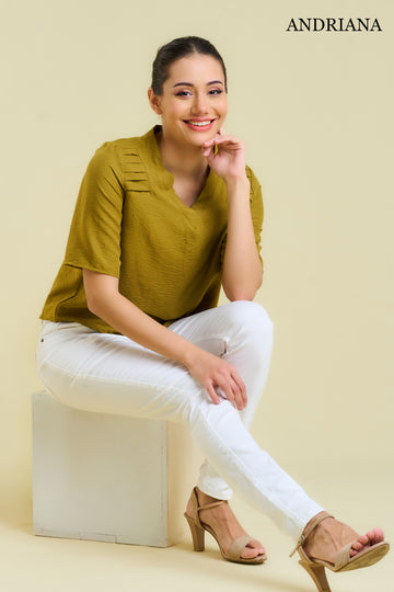 Andriana Ladies Office Blouse