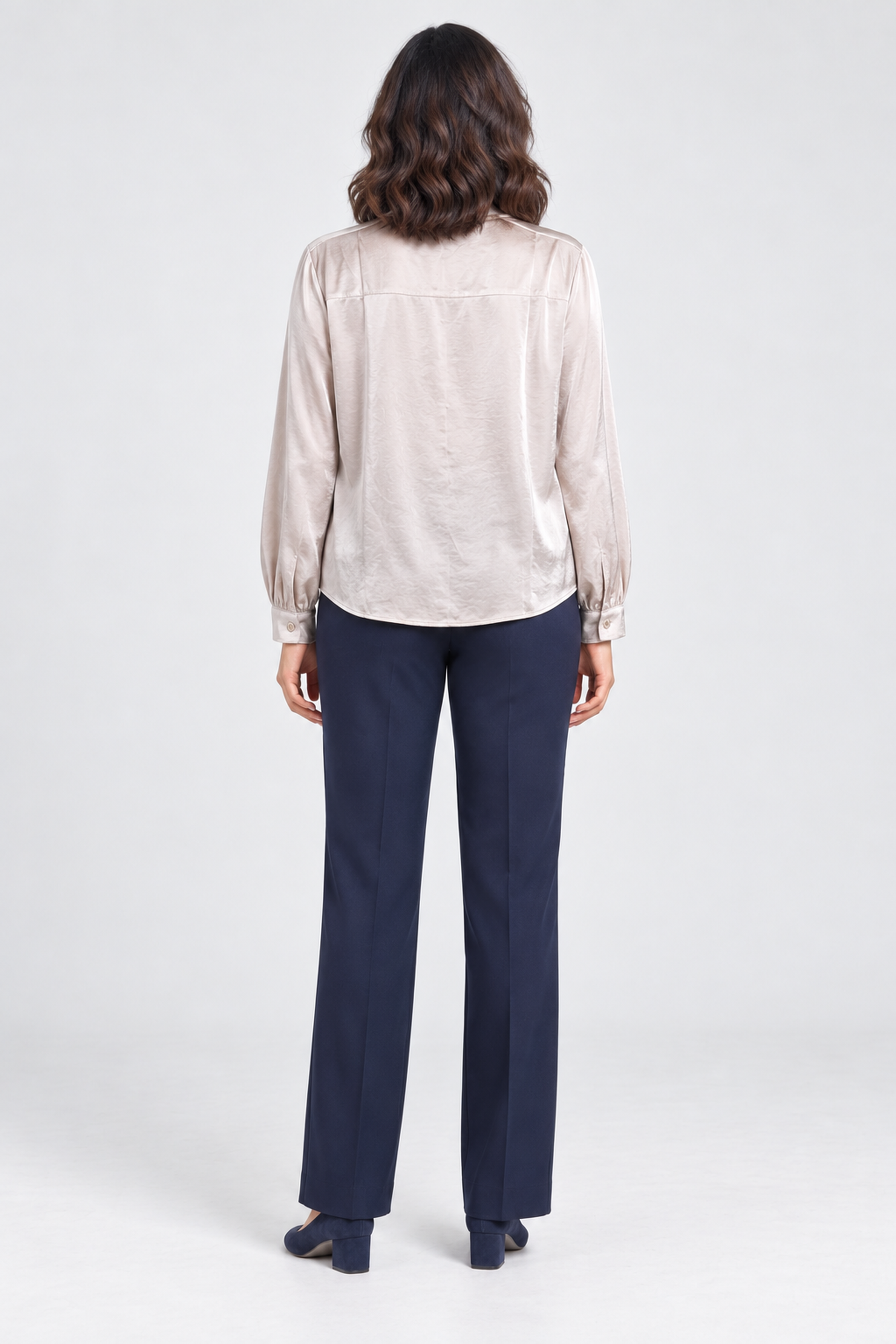 FOREVER 21 Women's Formal Regular Blouse - Nude