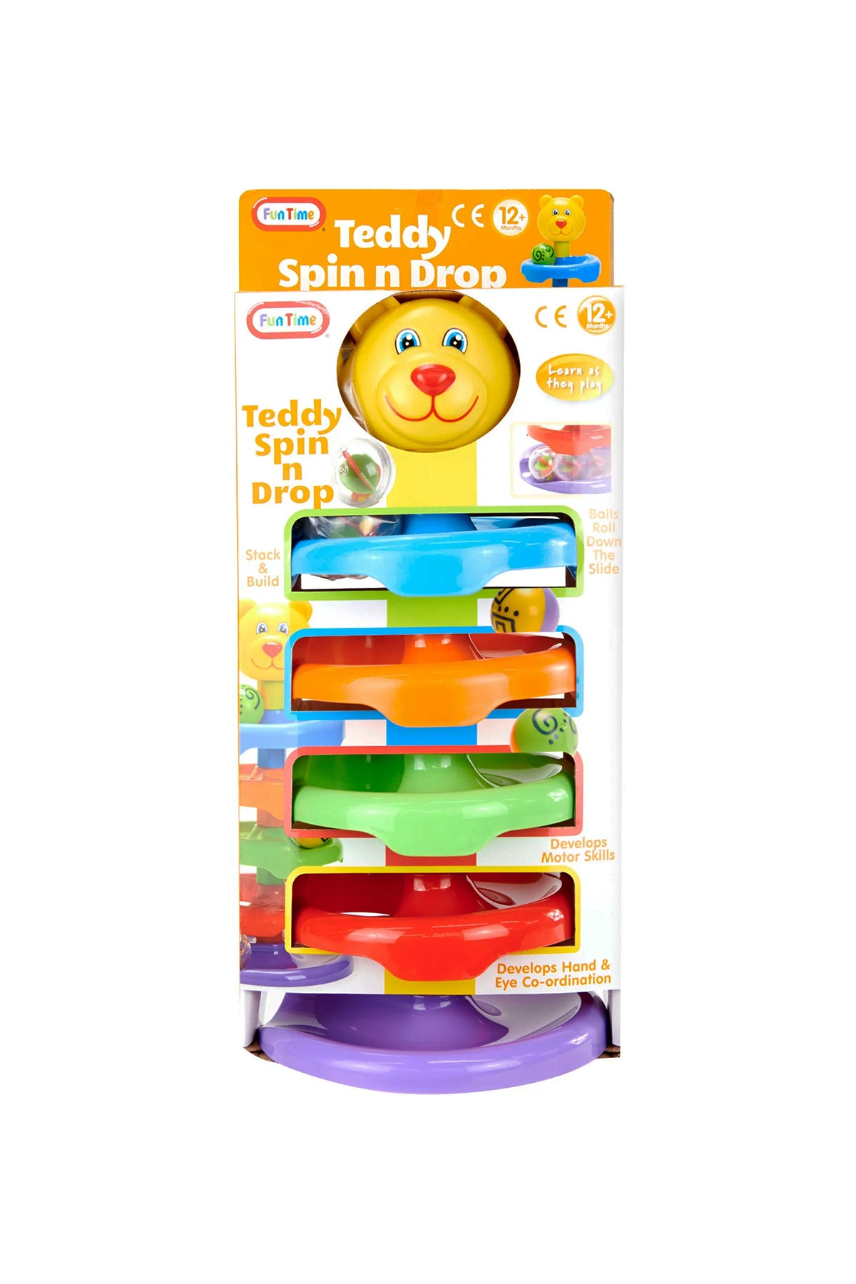 Funtime Teddy Drop N Spin