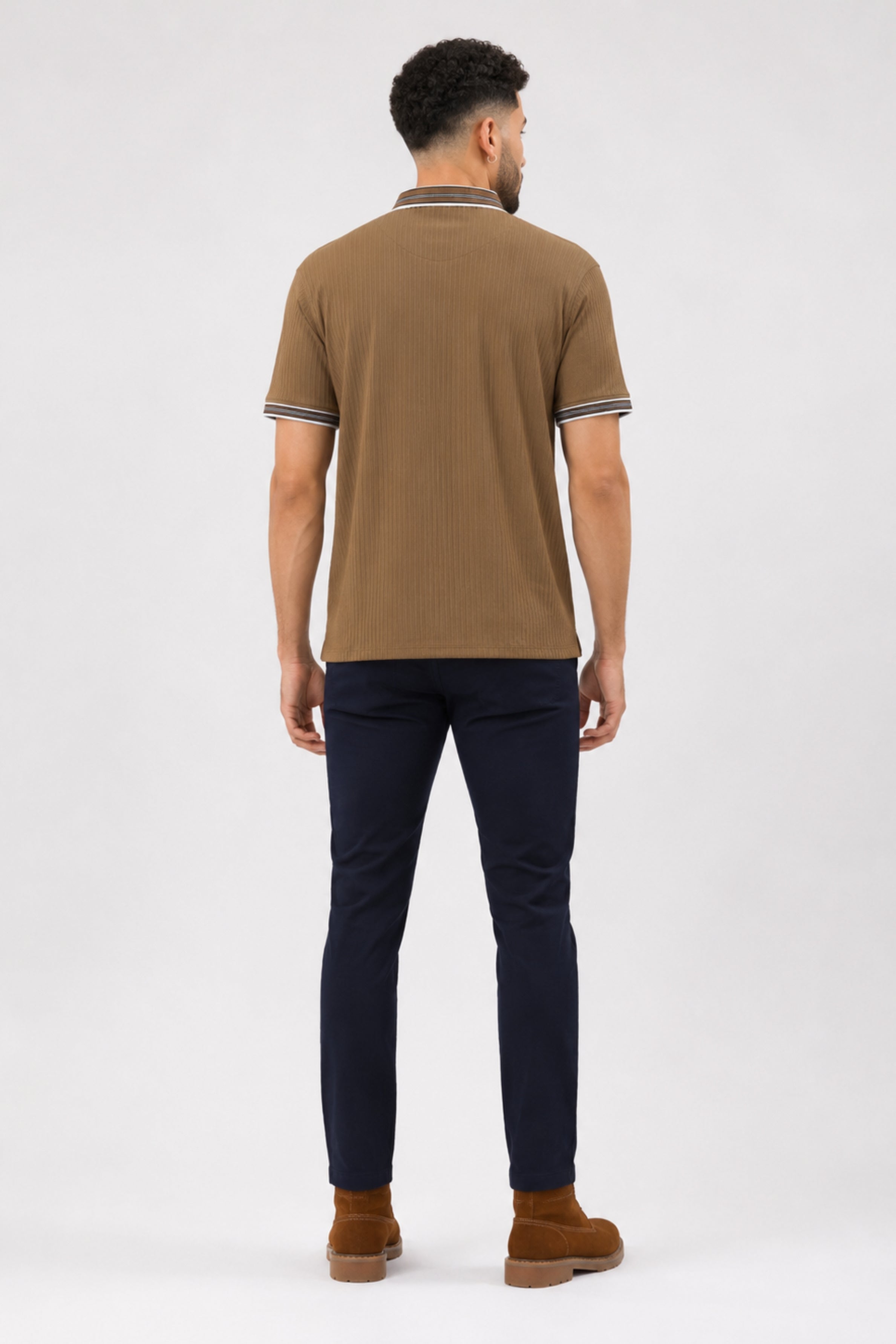 King Street Men’s POLO Tees - Khaki