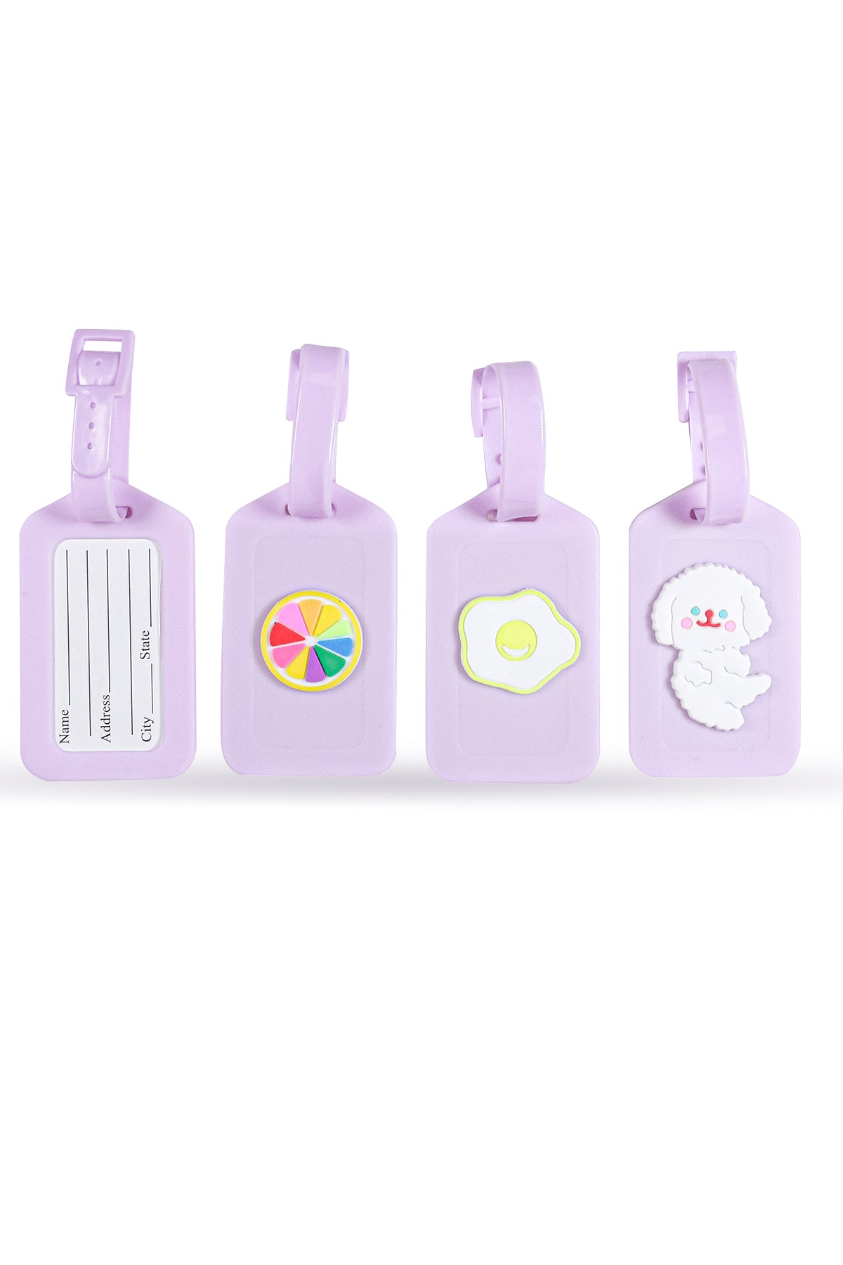 Luggage tags - Purple