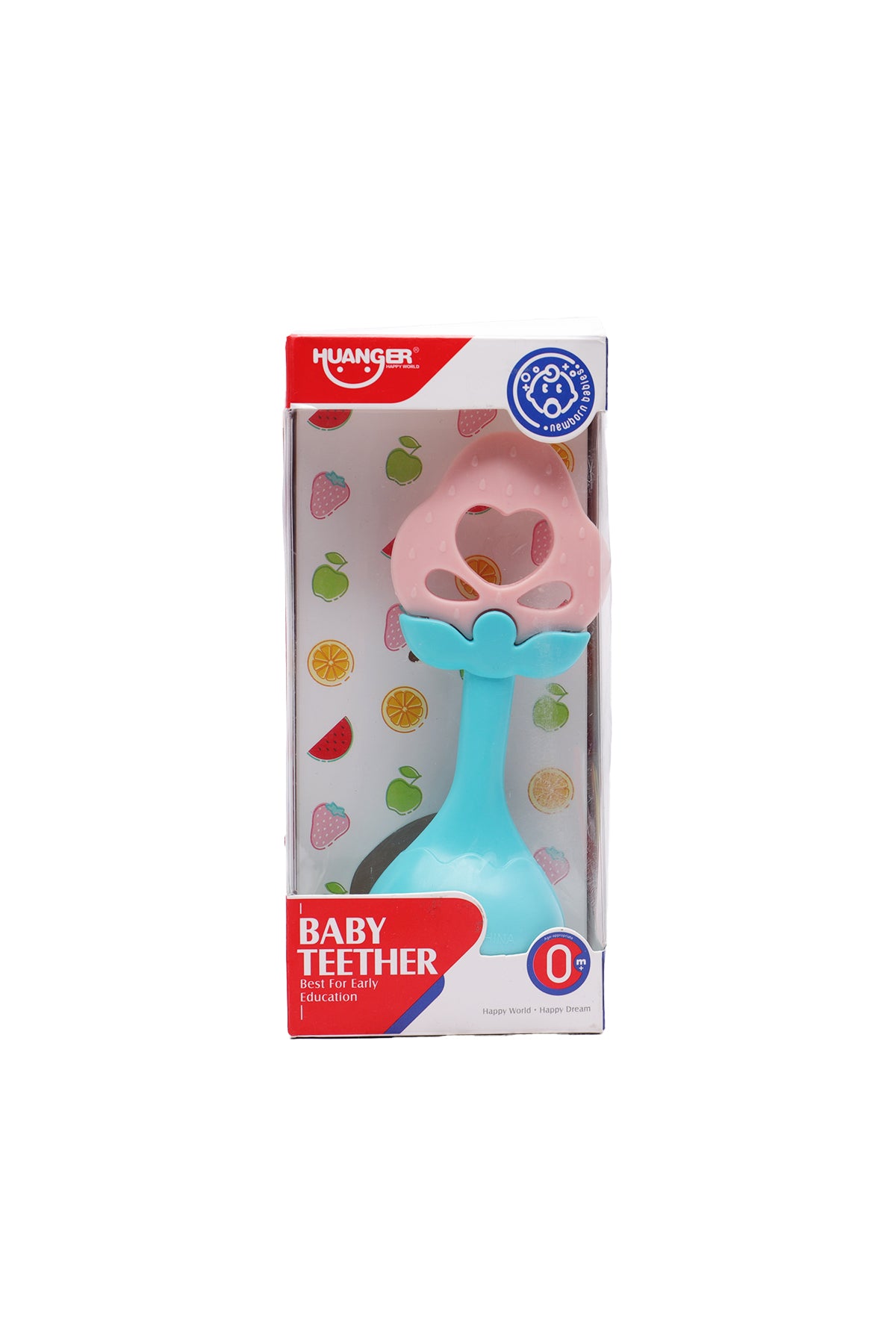 Huanger Baby Teether Rattle Toy