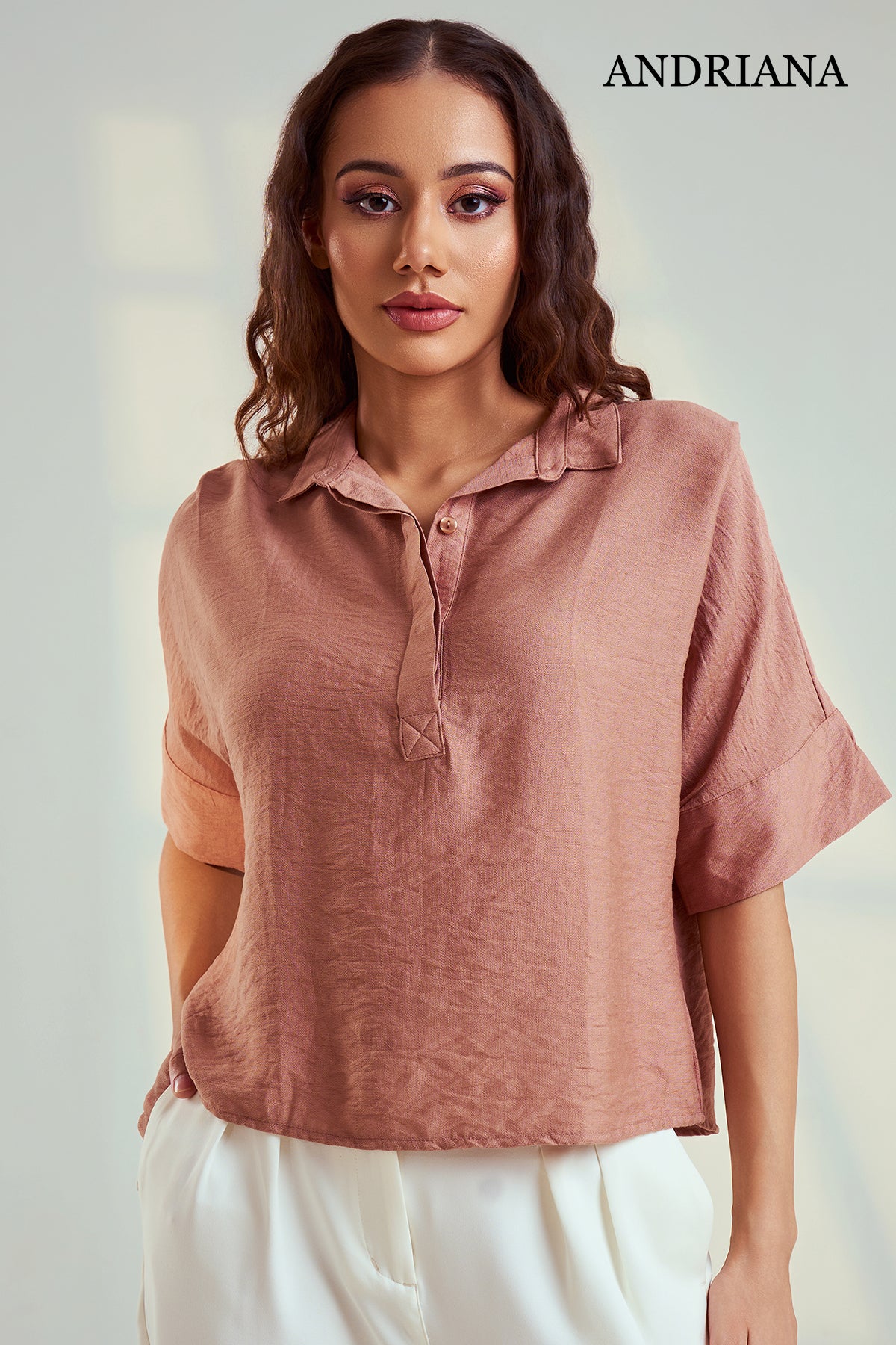 Andriana Women's Office Top