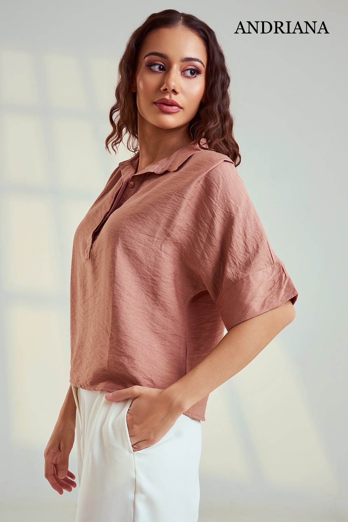 Andriana Women's Office Top