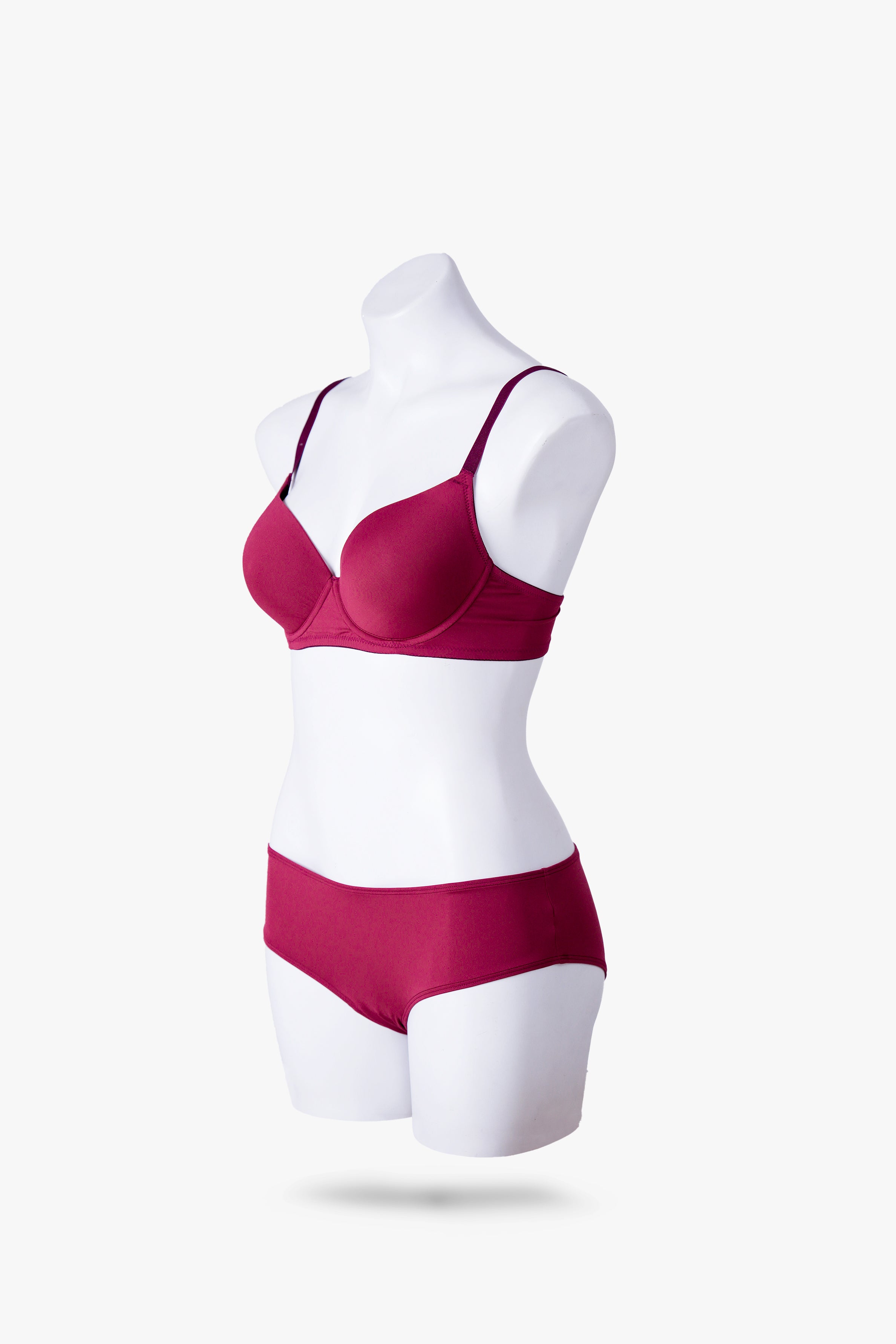 Envogue Fuchsia Multiway Plain Bra