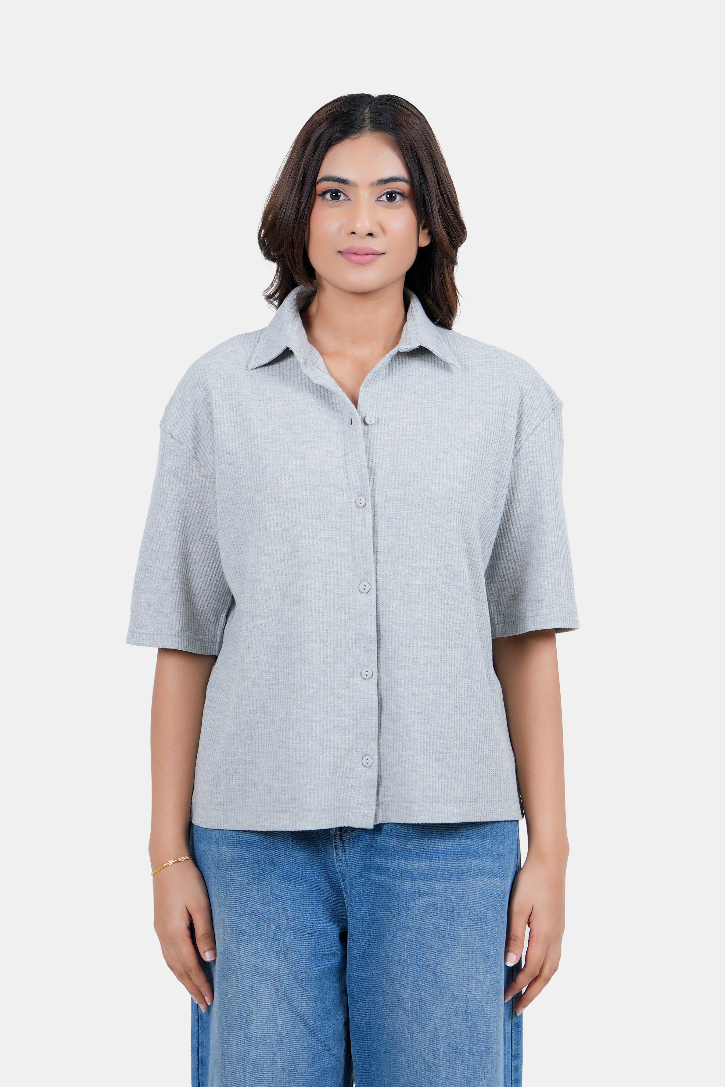 Modano Women's Short Sleeve Shirt - Casual Wear