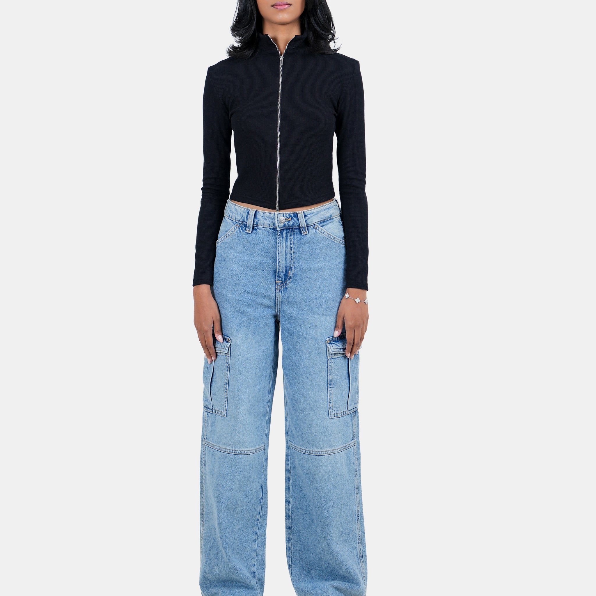 Modano Ladies Casual Long Sleeve Top