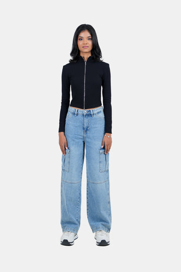 Modano Ladies Casual Long Sleeve Top