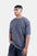 Hustle Men's Crew Neck T-Shirt - Dark Grey, White & Black
