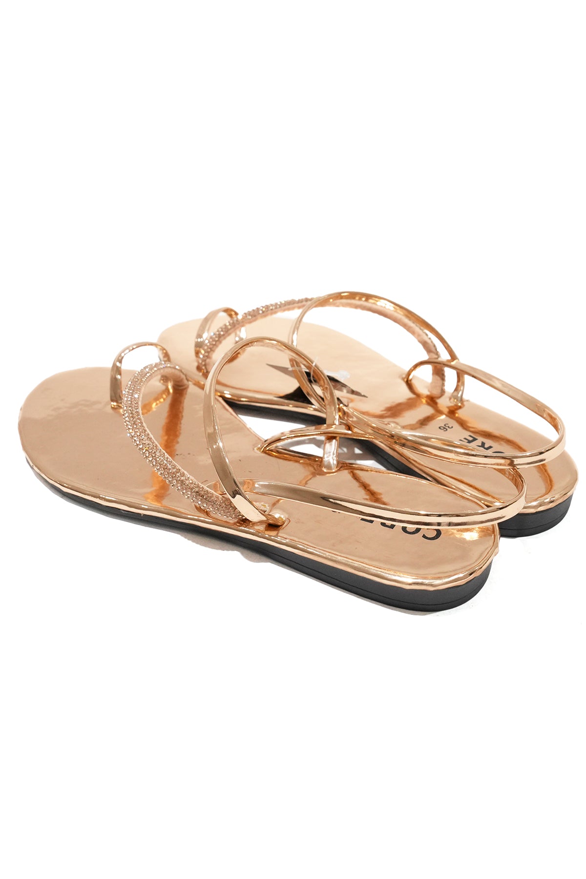 Core Basics Women's Chic Casual Flat Sandals