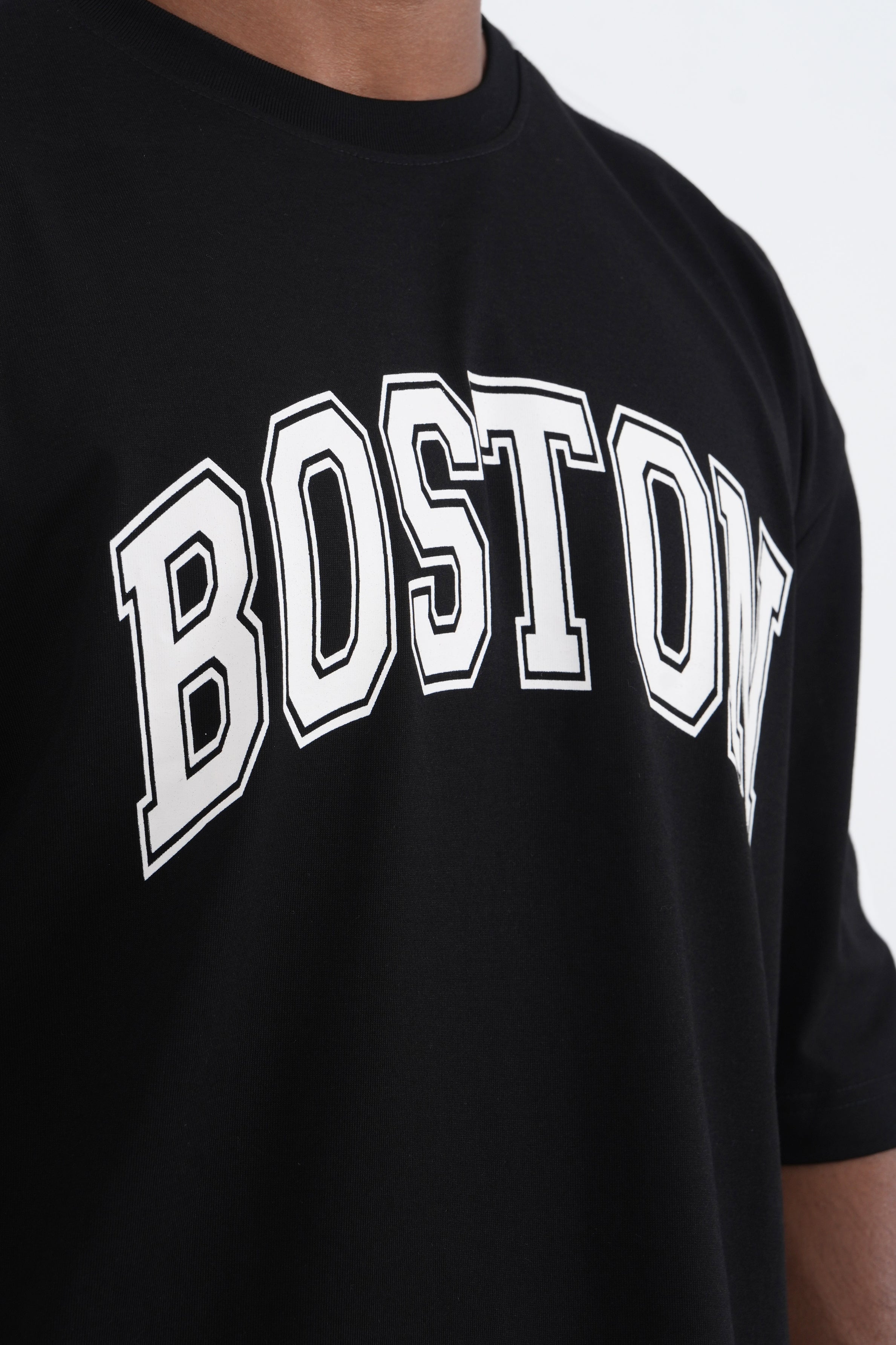 Hustle Men's Jersey Vibes Oversized T-Shirt