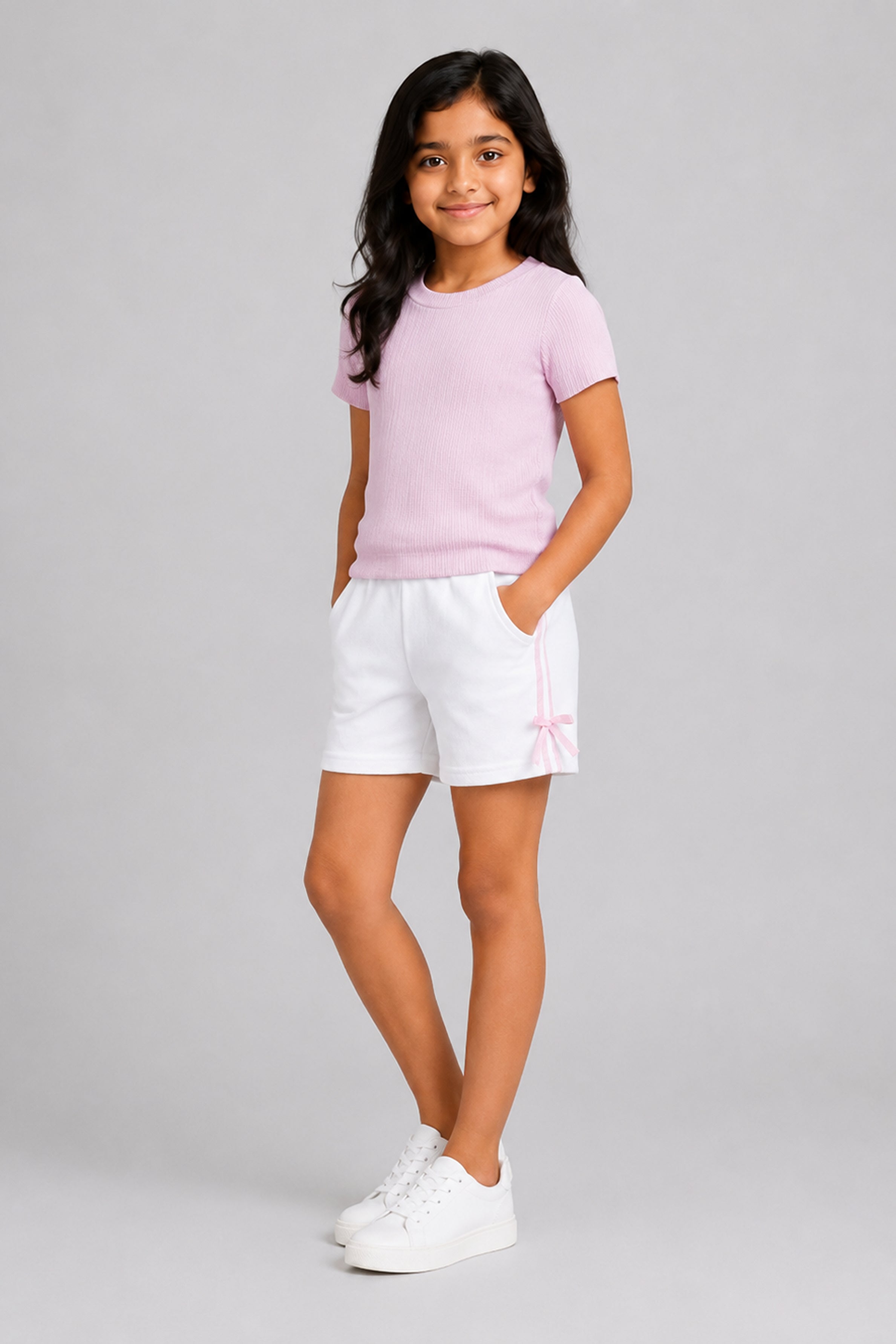 LITTLE MODANO Kids' Pink Top