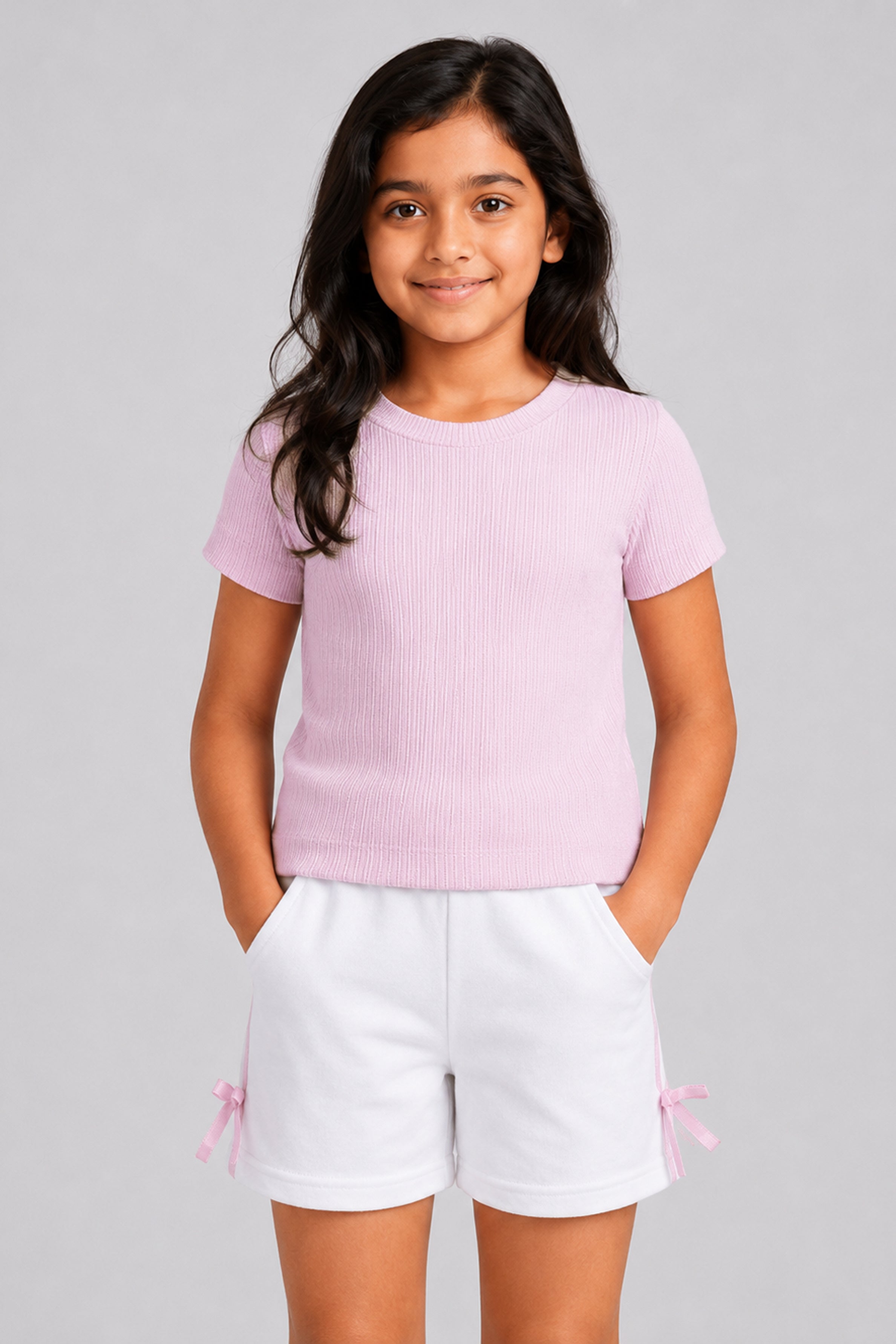 LITTLE MODANO Kids' Pink Top