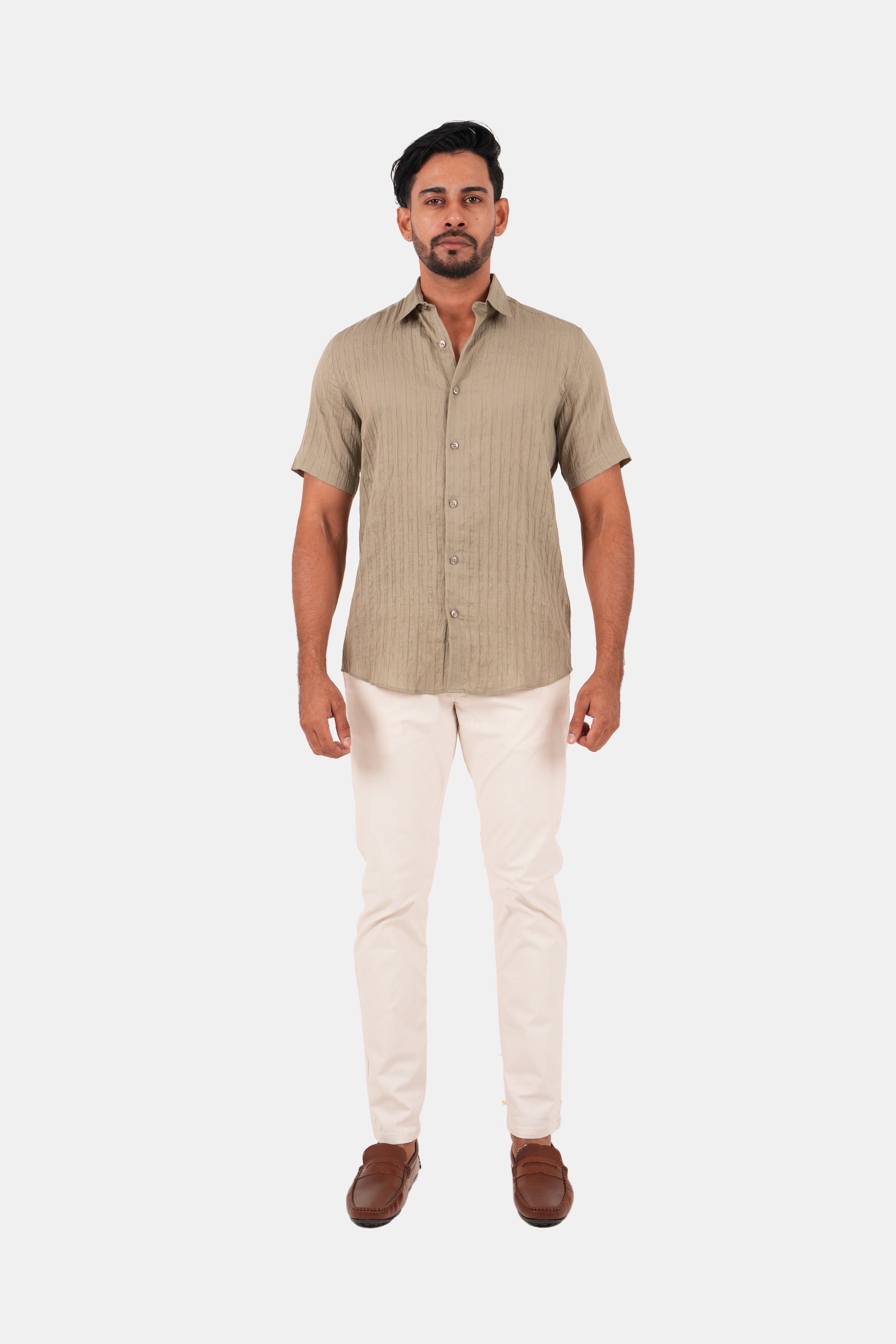 Kingstreet Modern Muse Men's Casual Linen Shirt