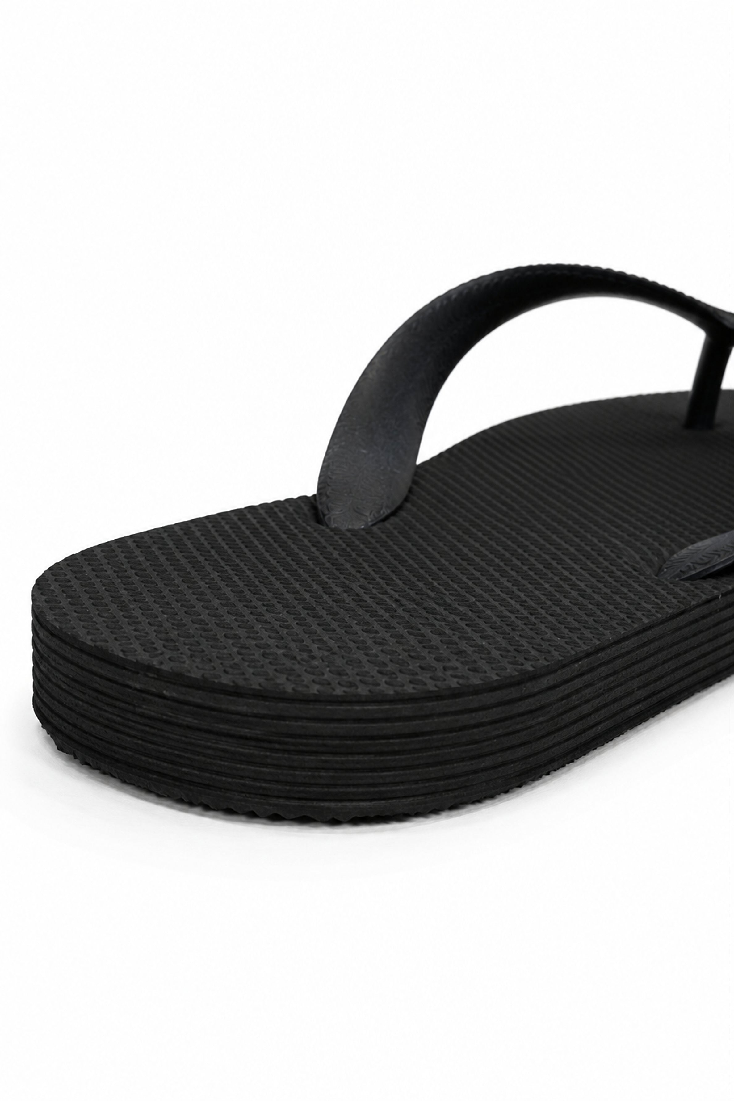 NICK NACK  Men's Flip Flops - Black