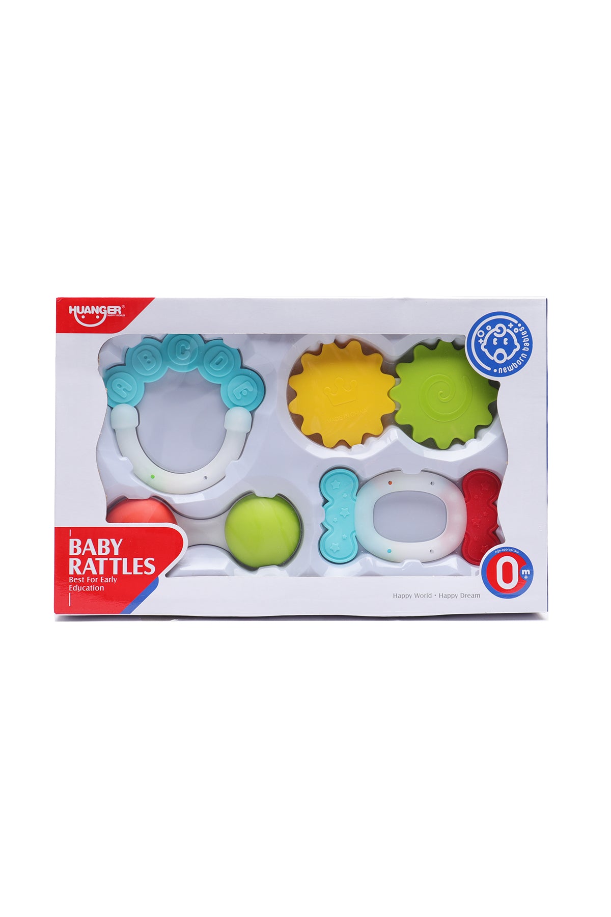 Huanger Baby Rattle Toy (4Pcs)