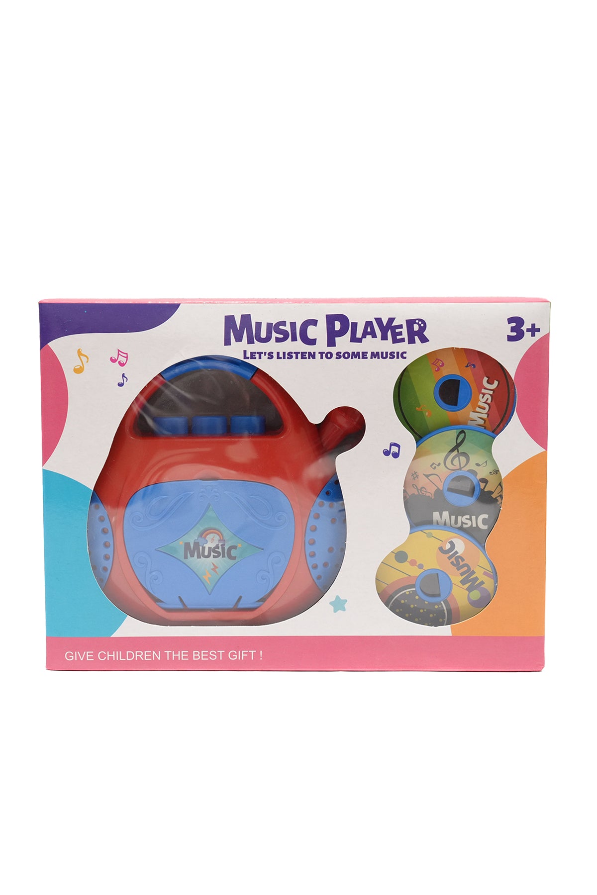 Kids Music Player Toy with Lights and Fun Melodies