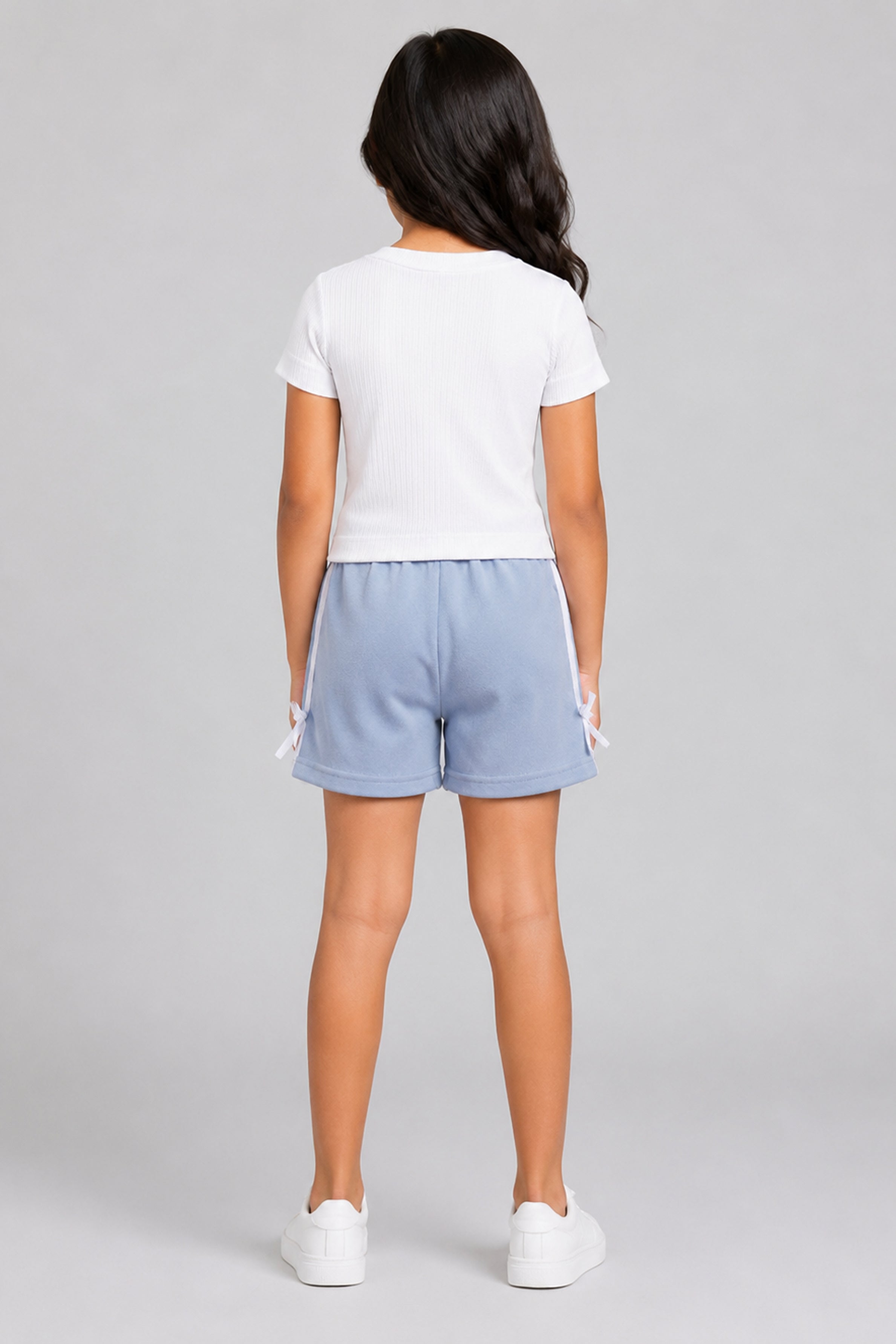 LITTLE MODANO Kids' White Top