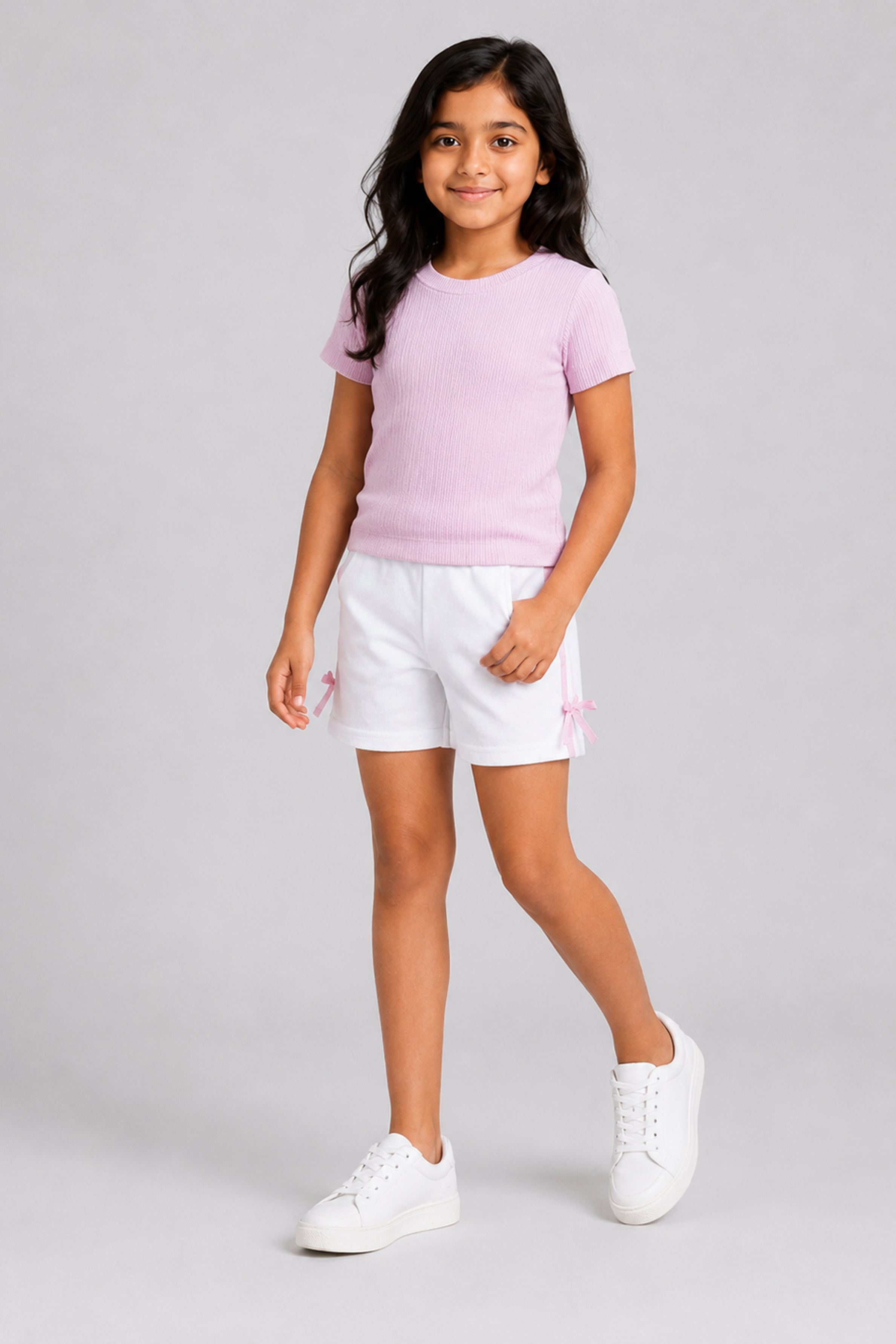 LITTLE MODANO Kids' Pink Top