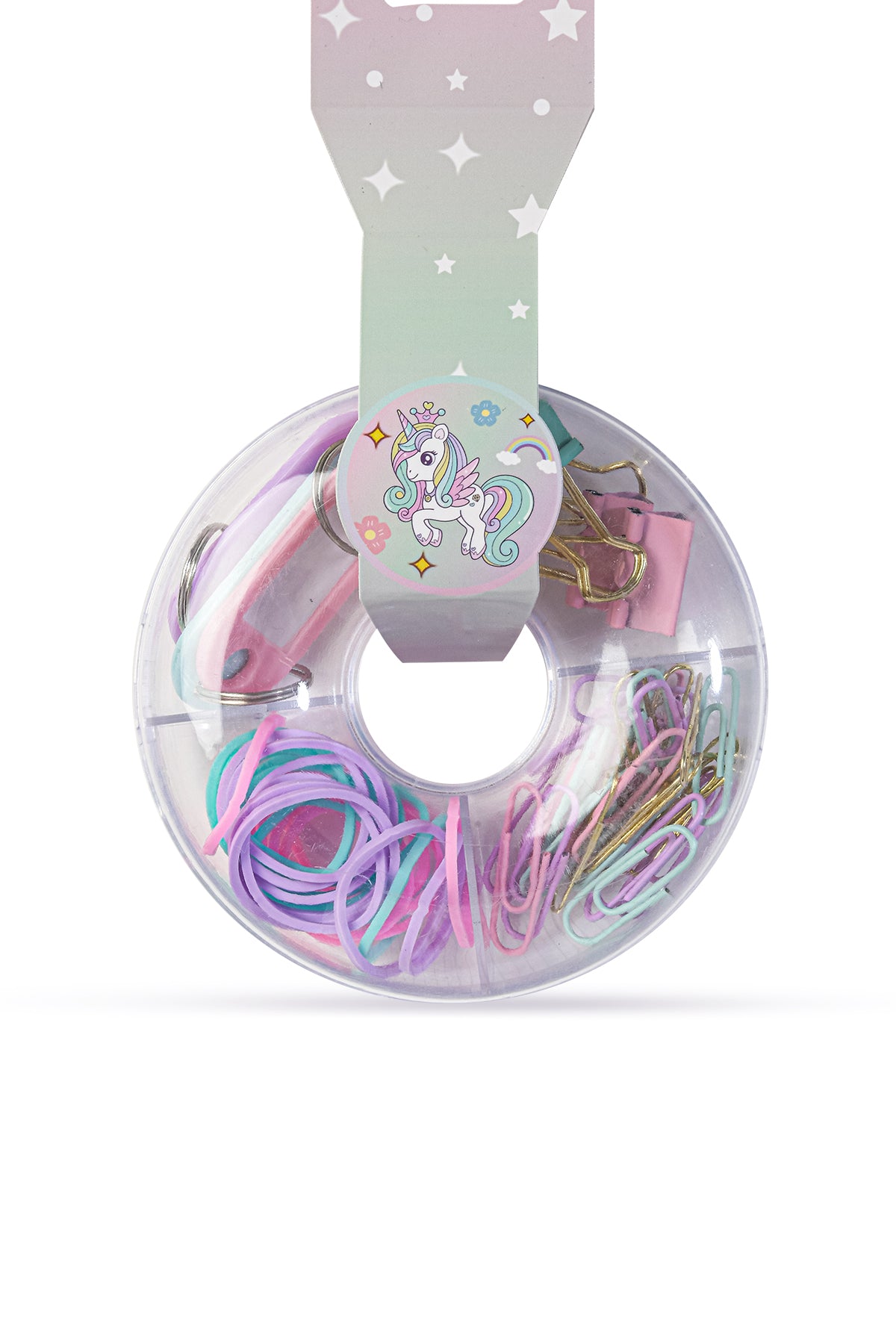 Unicorn Donuts Clip & Pin Set