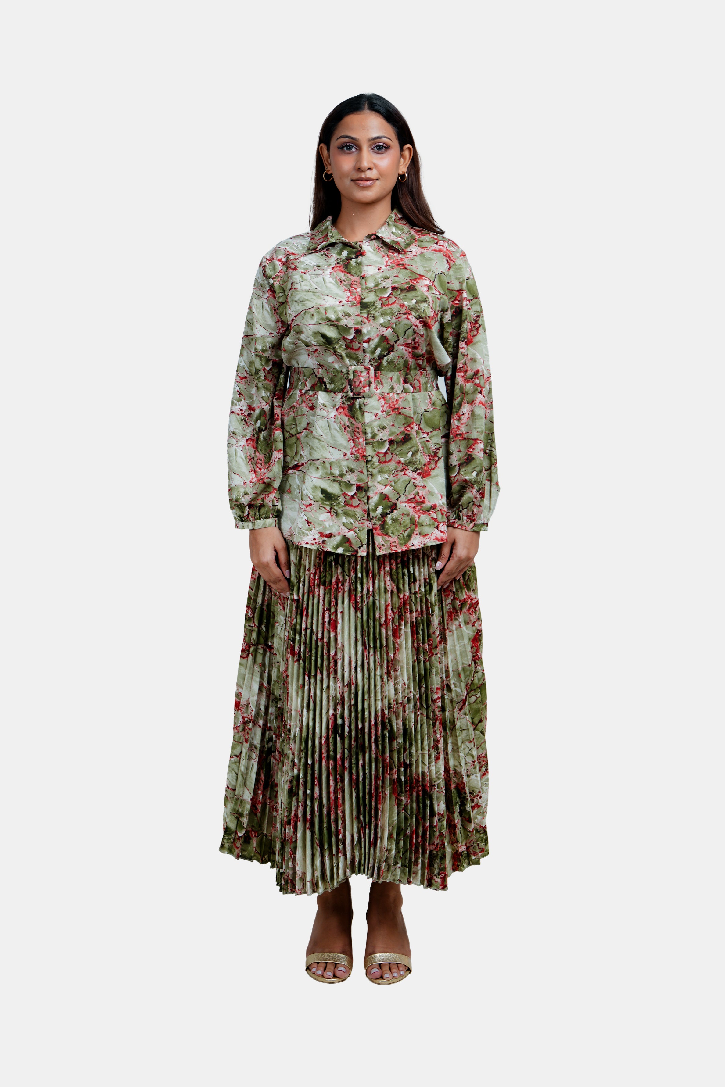 HADA Women's Printed Party Top