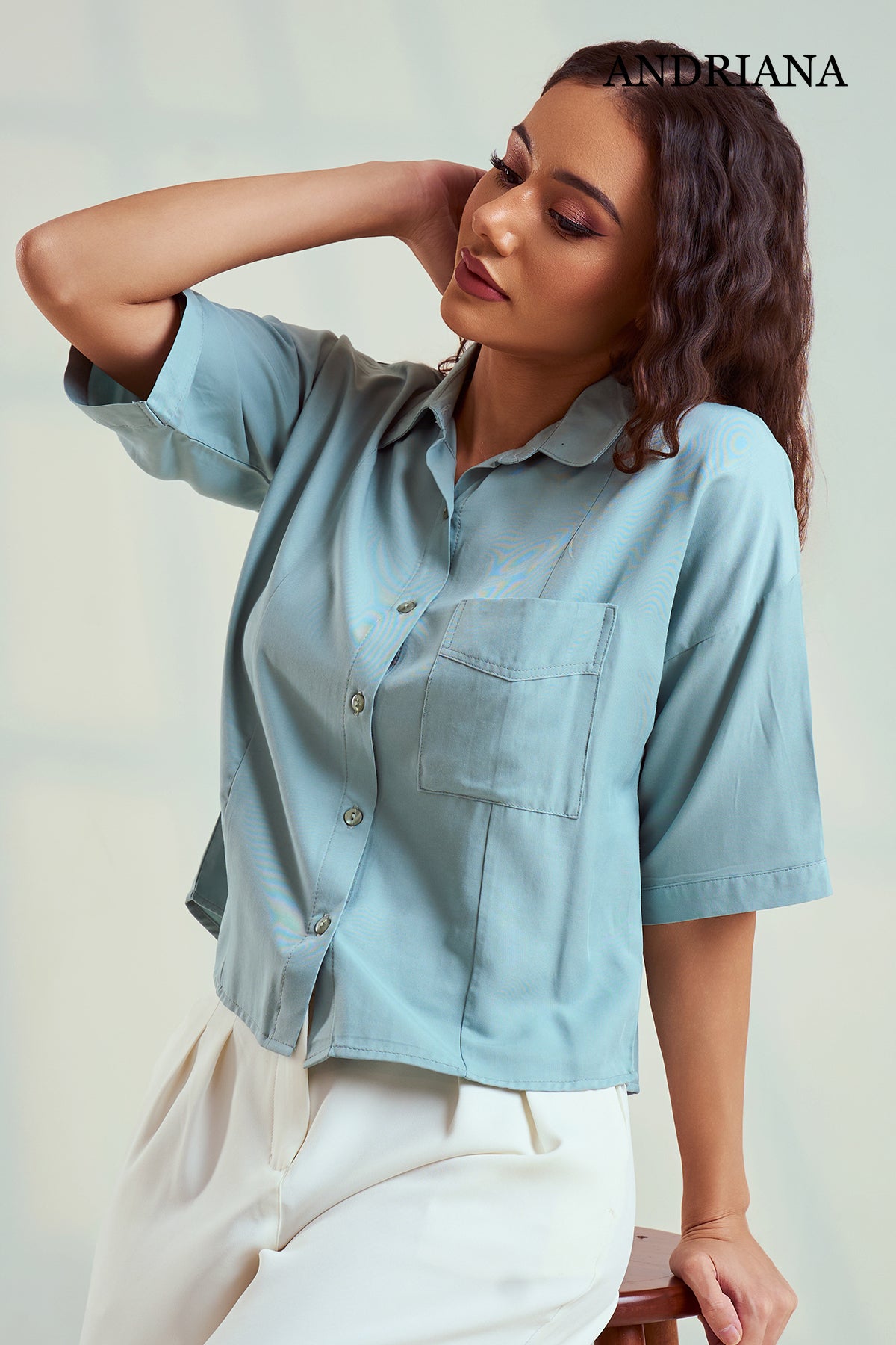Andriana Women's Office Top