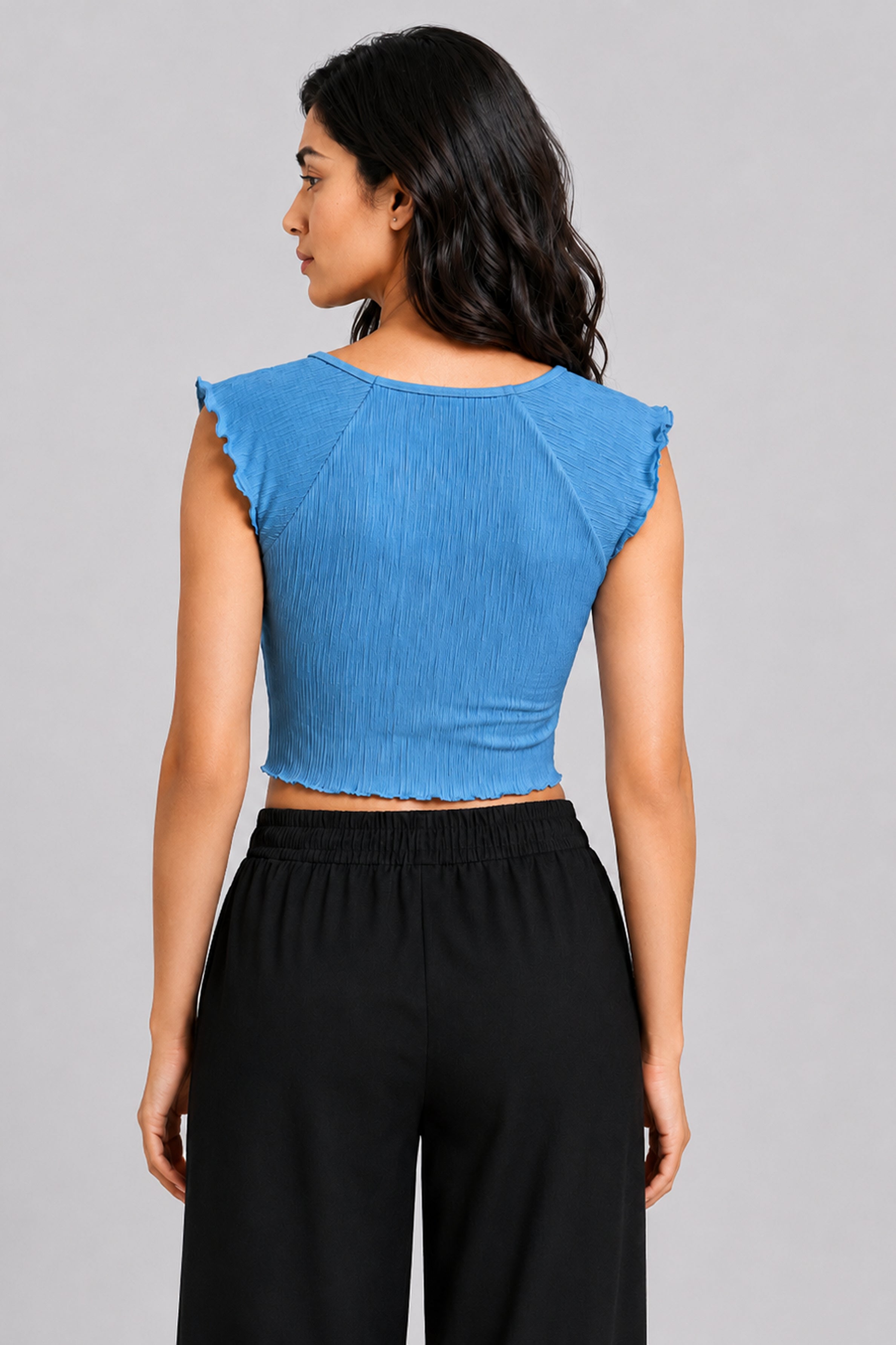 MODANO Casual Blouse - Blue