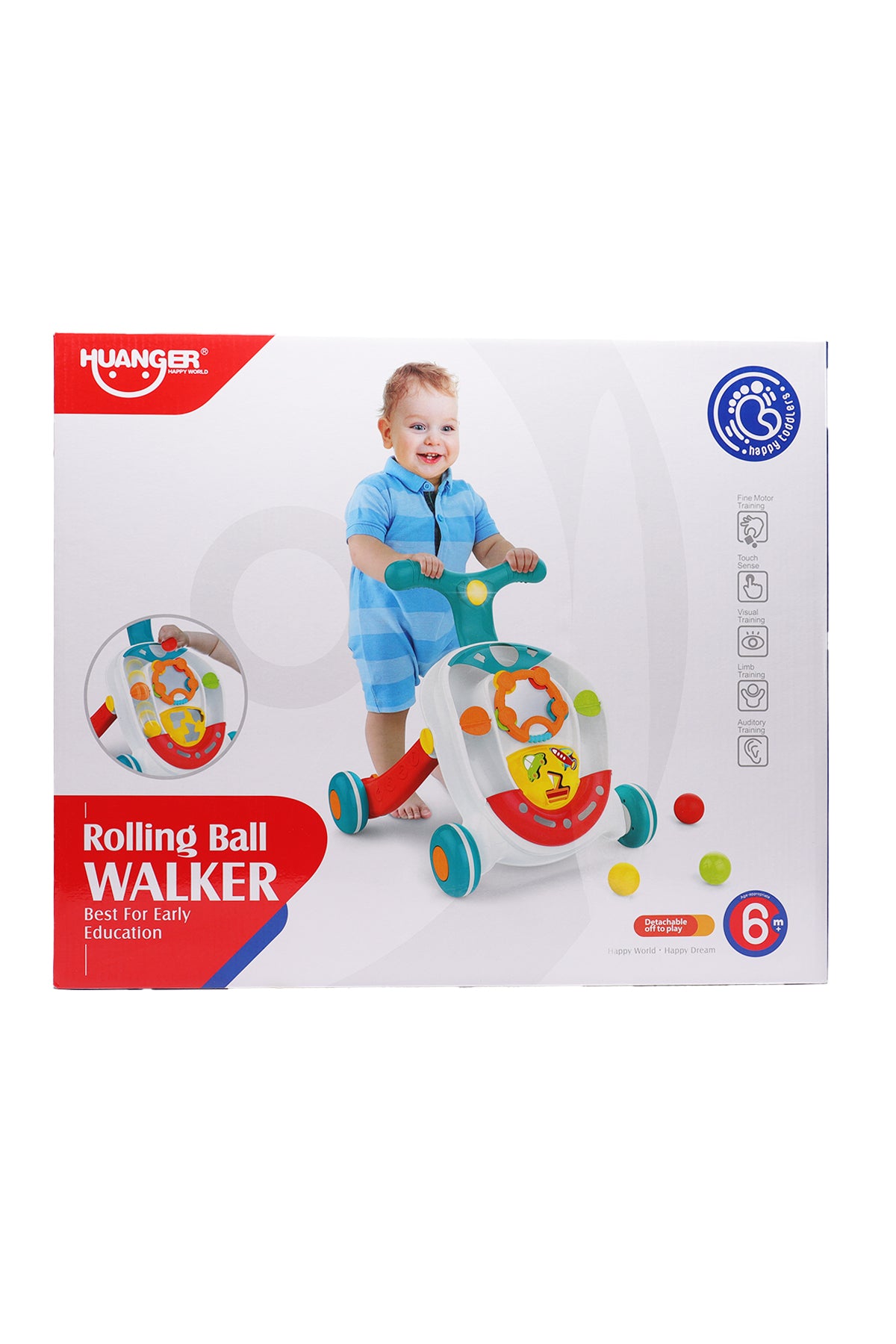 Huanger Baby Rolling Ball Walker