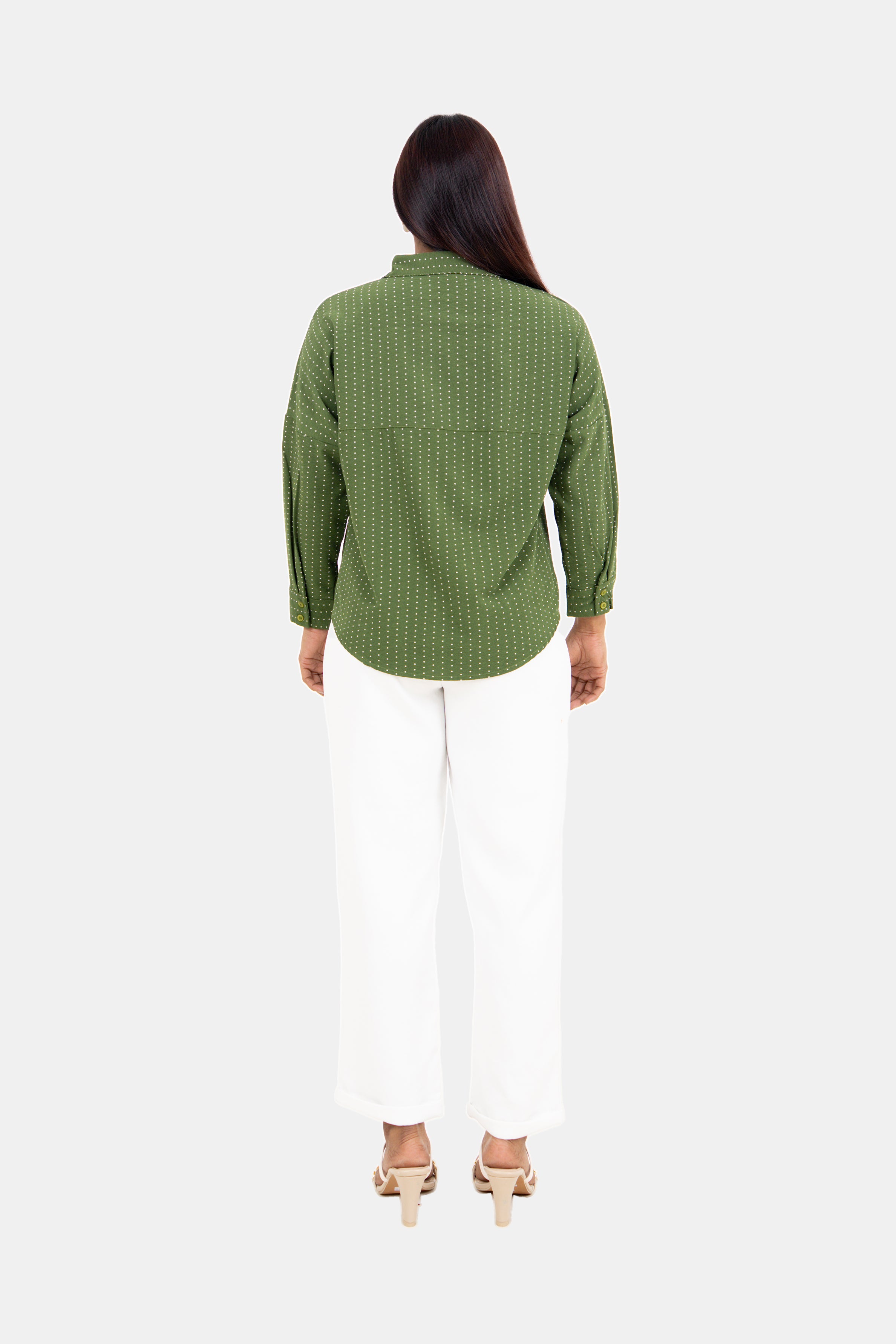 Envogue Grace in Vogue Women's Office Shirt – Dotted Print