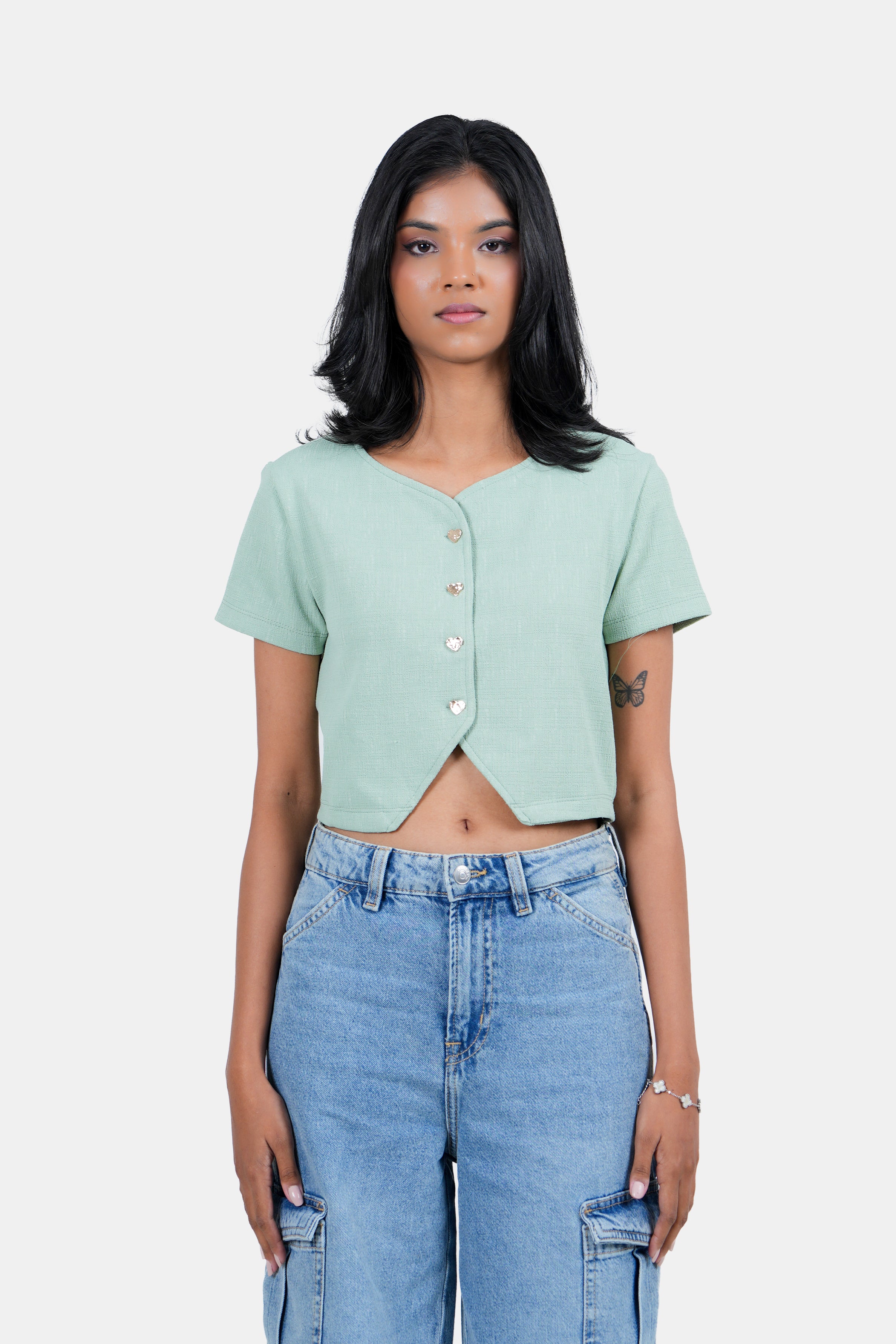 Modano Women's Crop Top - Casual  Wear