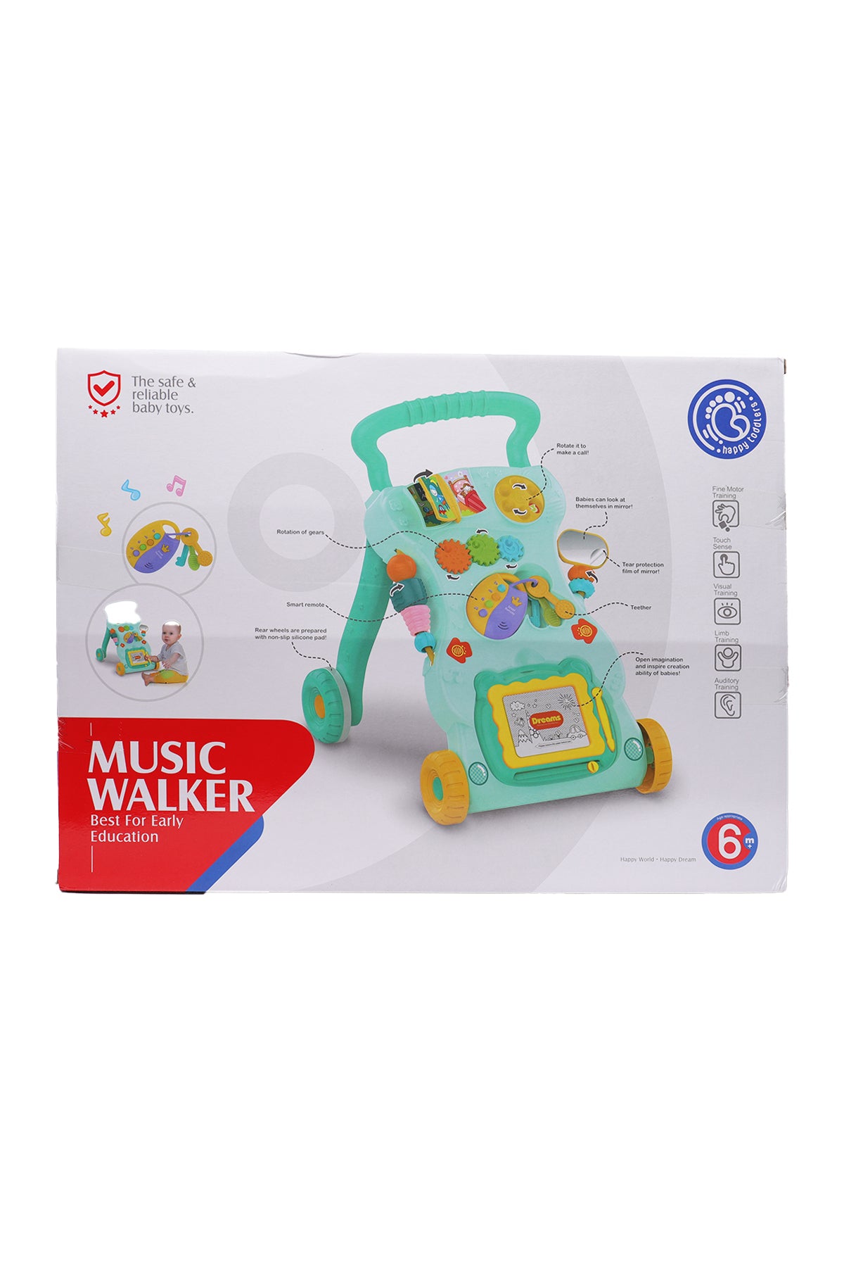 Huanger Baby Walker With Music