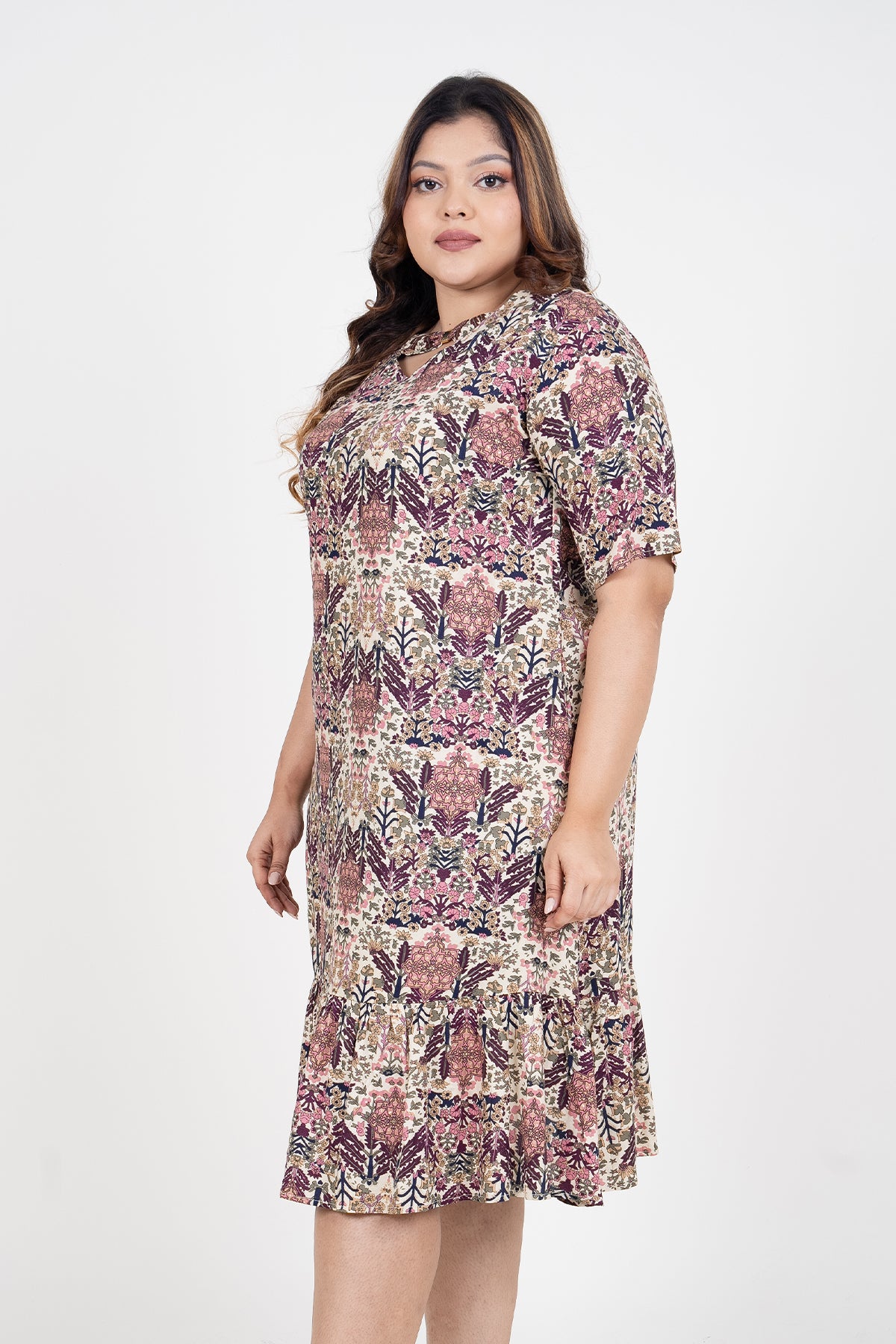 Curvy Women's Plus Size Casual Dress