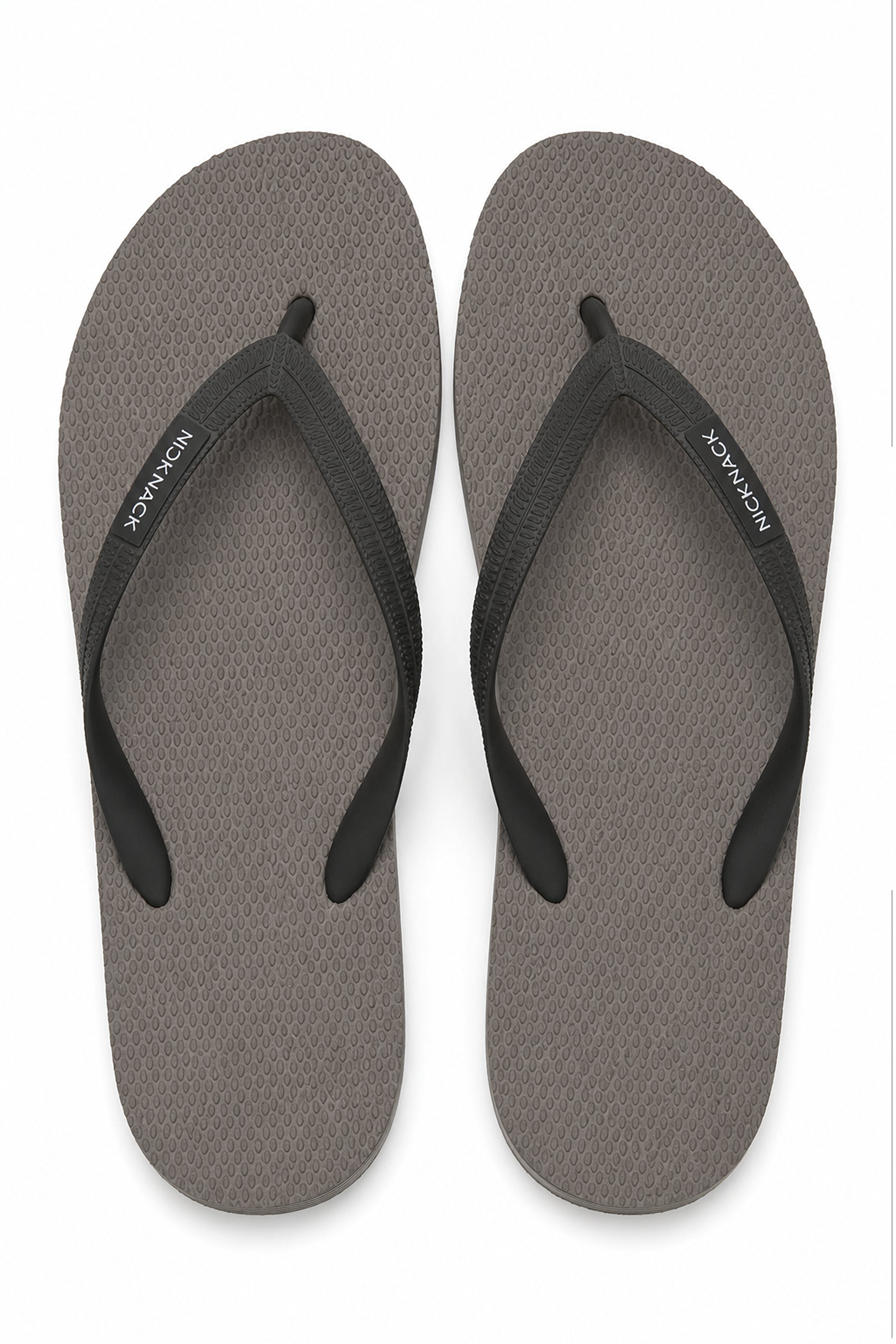 NICK NACK  Men's Flip Flops - Gray