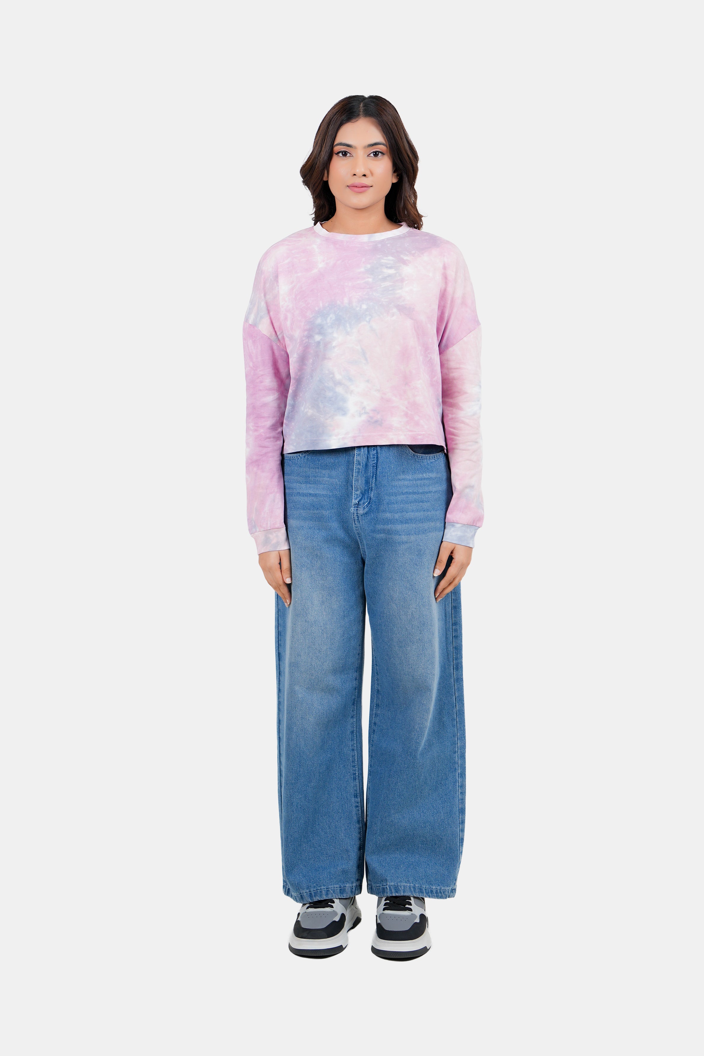 Modano Women's Tie Dye Long Sleeve - T-Shirt