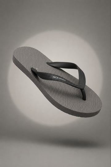 NICK NACK  Men's Flip Flops - Gray