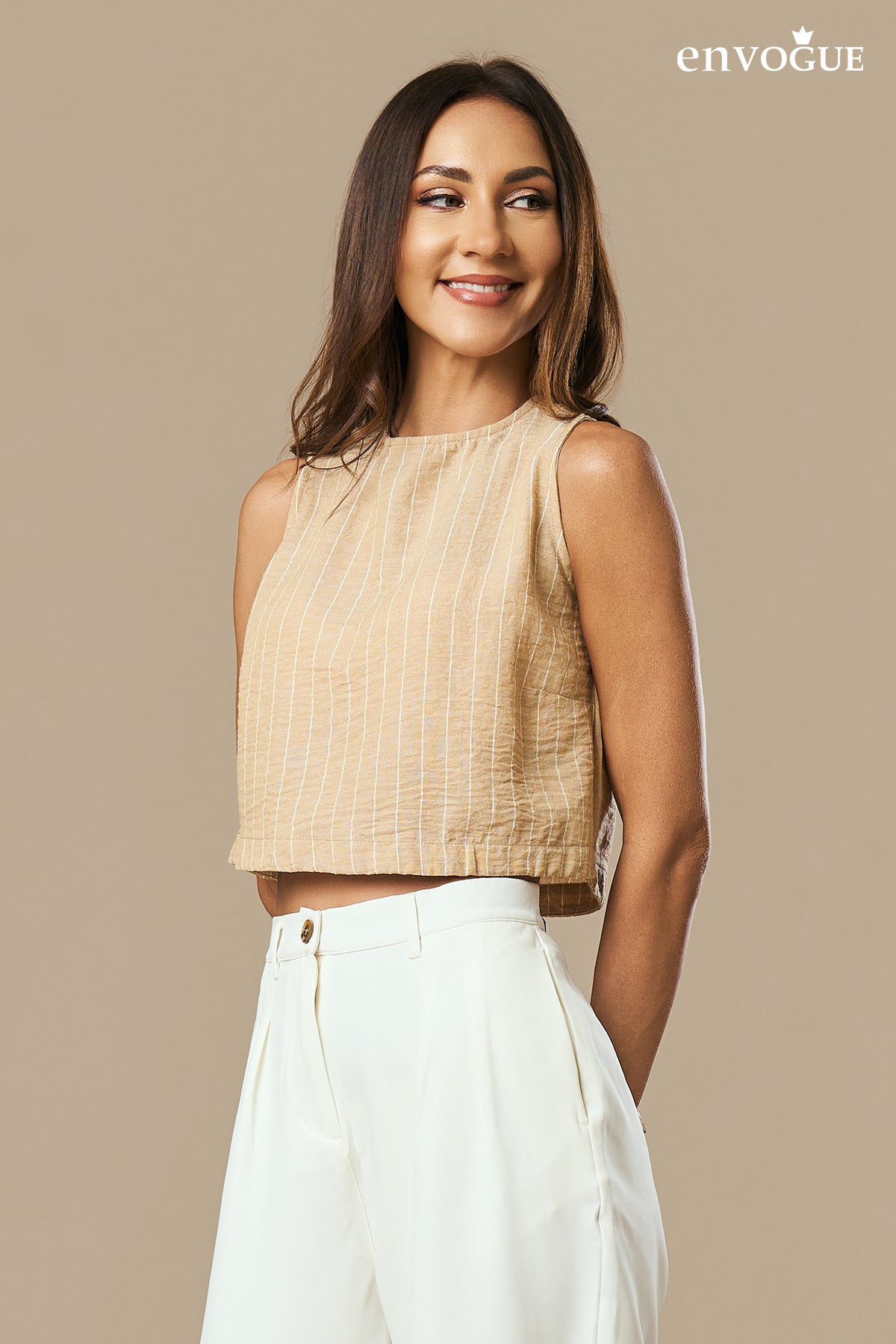 ENVOGUE Women's Formal Top