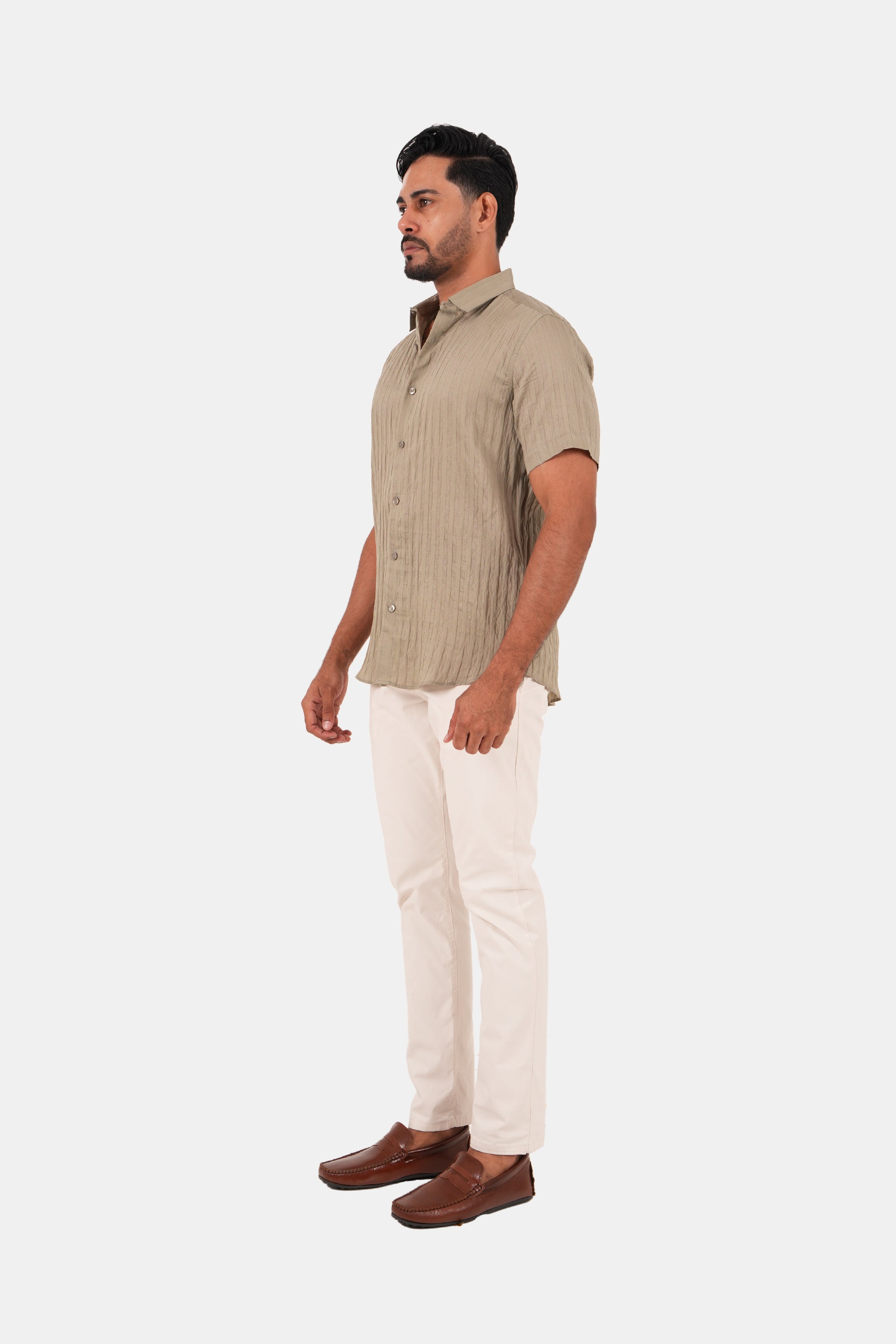 Kingstreet Modern Muse Men's Casual Linen Shirt