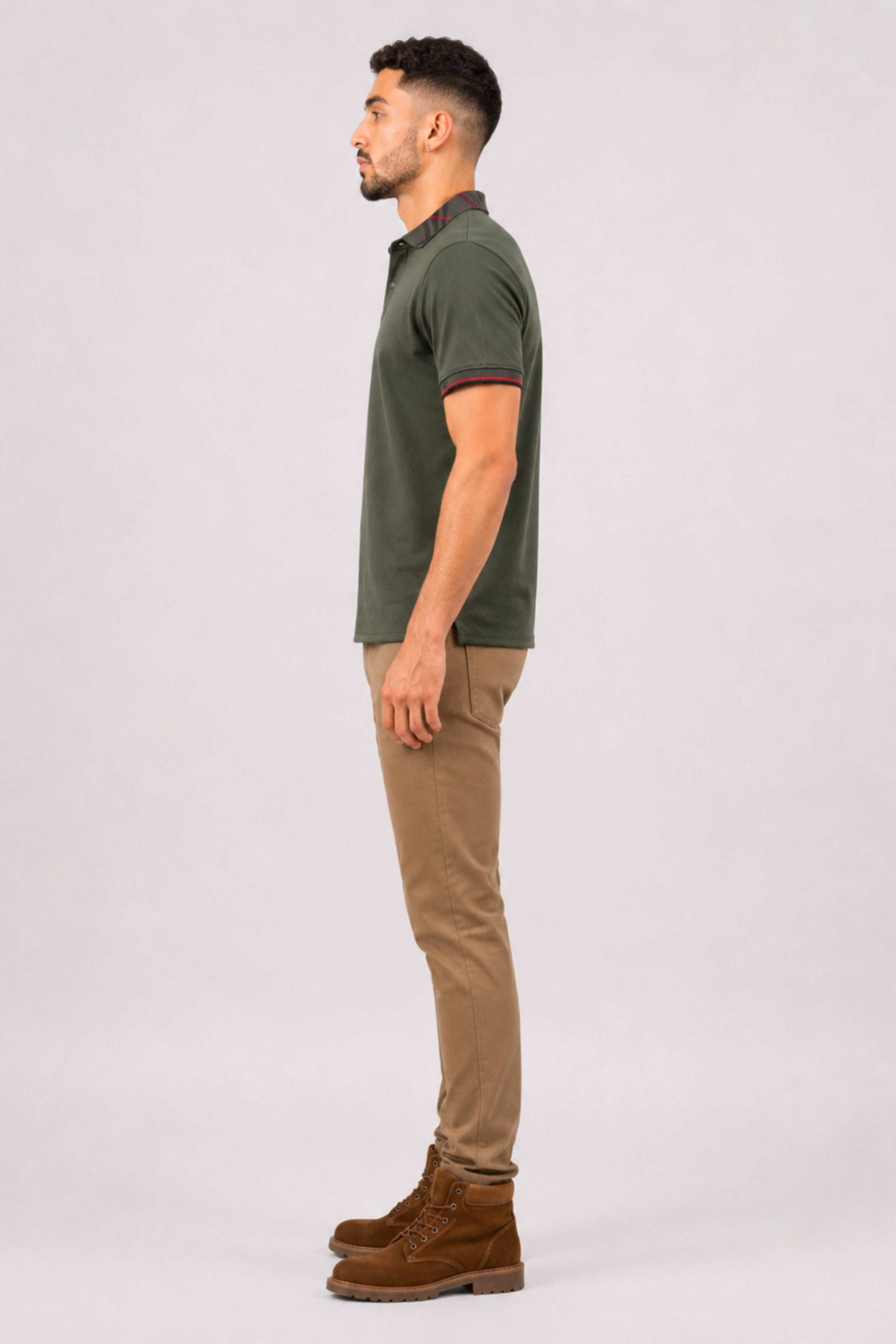 KINGS STREET Men’s POLO Tees - Olive