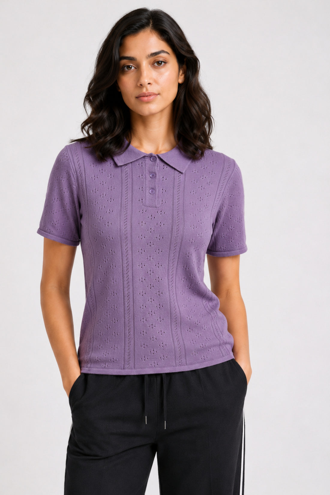 MODANO Women's Short Sleeve Tees - Lavender