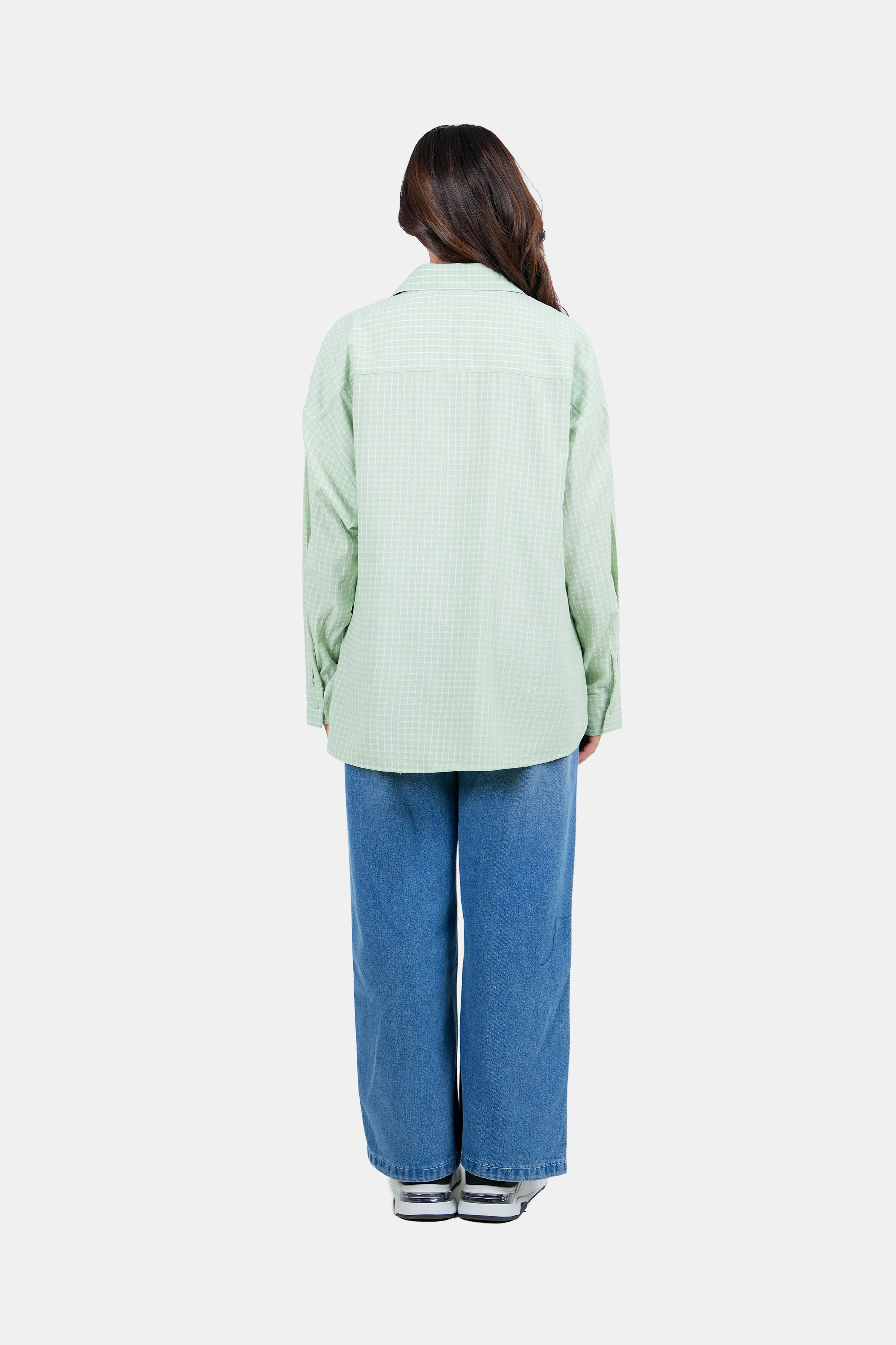 MODANO Women's Long-Sleeve Check Shirt
