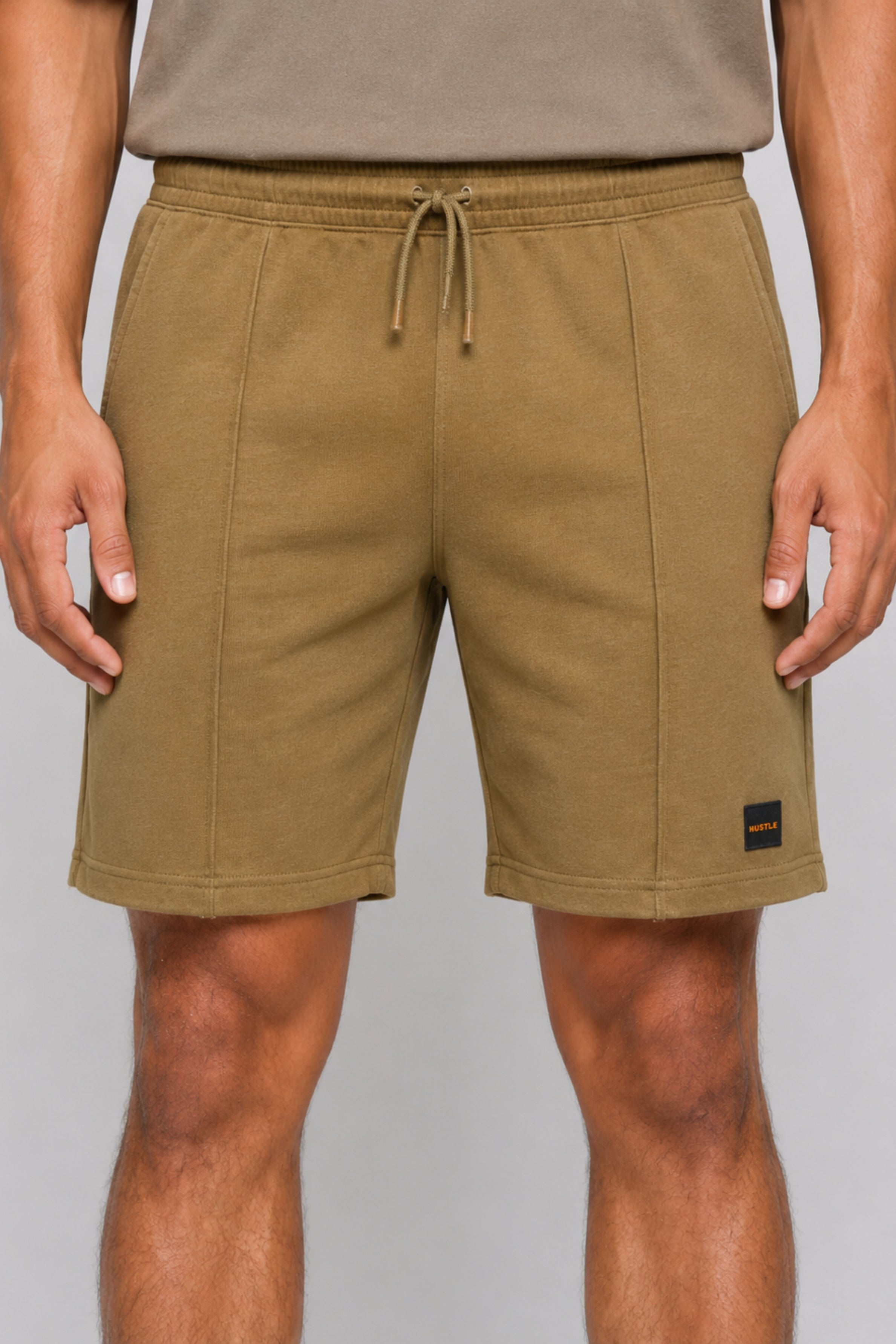 HUSTLE Men's Short - Khaki