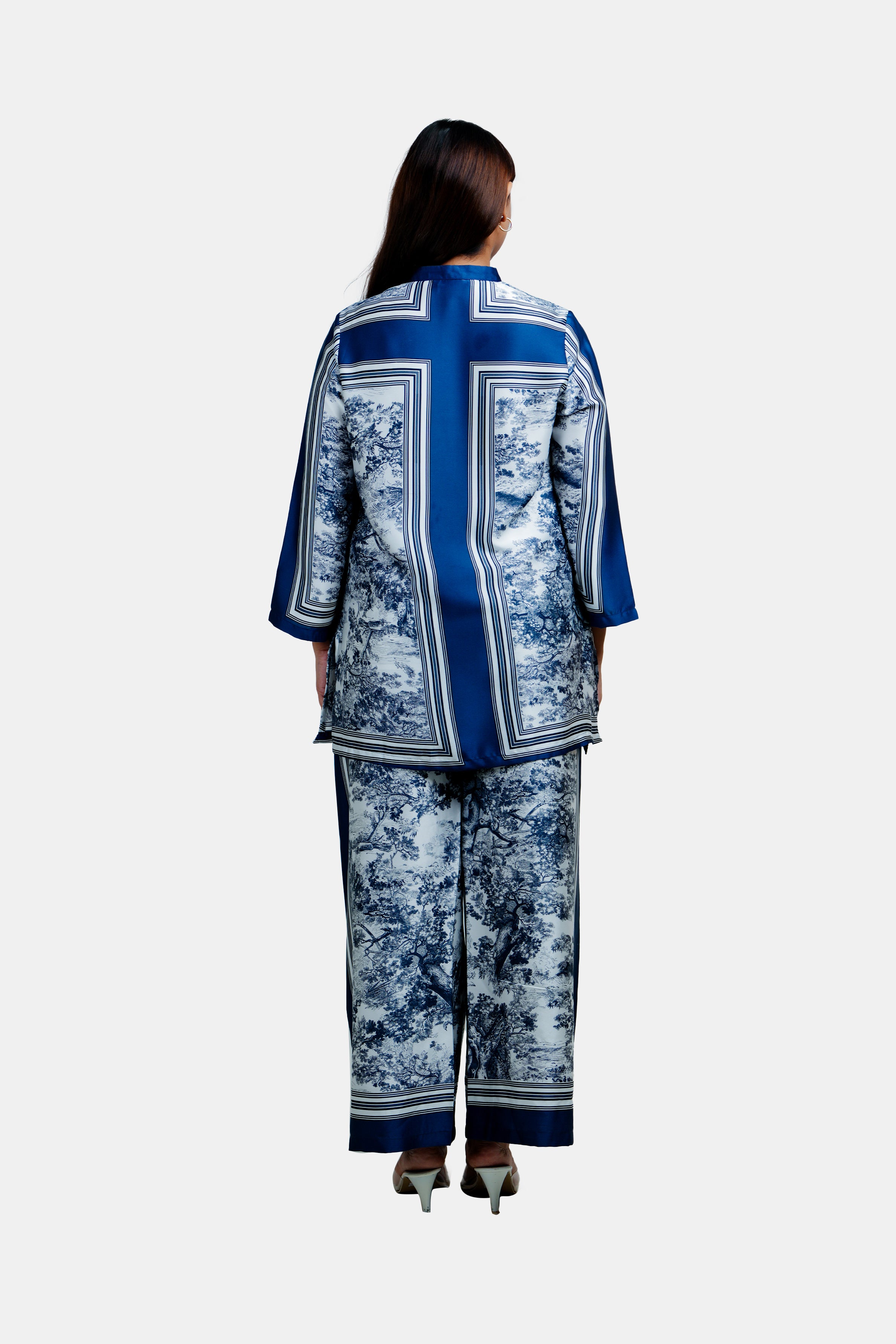 HADA Women's Printed Party Kurta