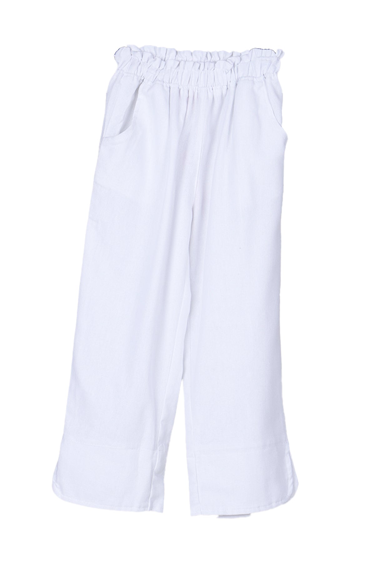 Tween Kids Girls Casual Linen Pant